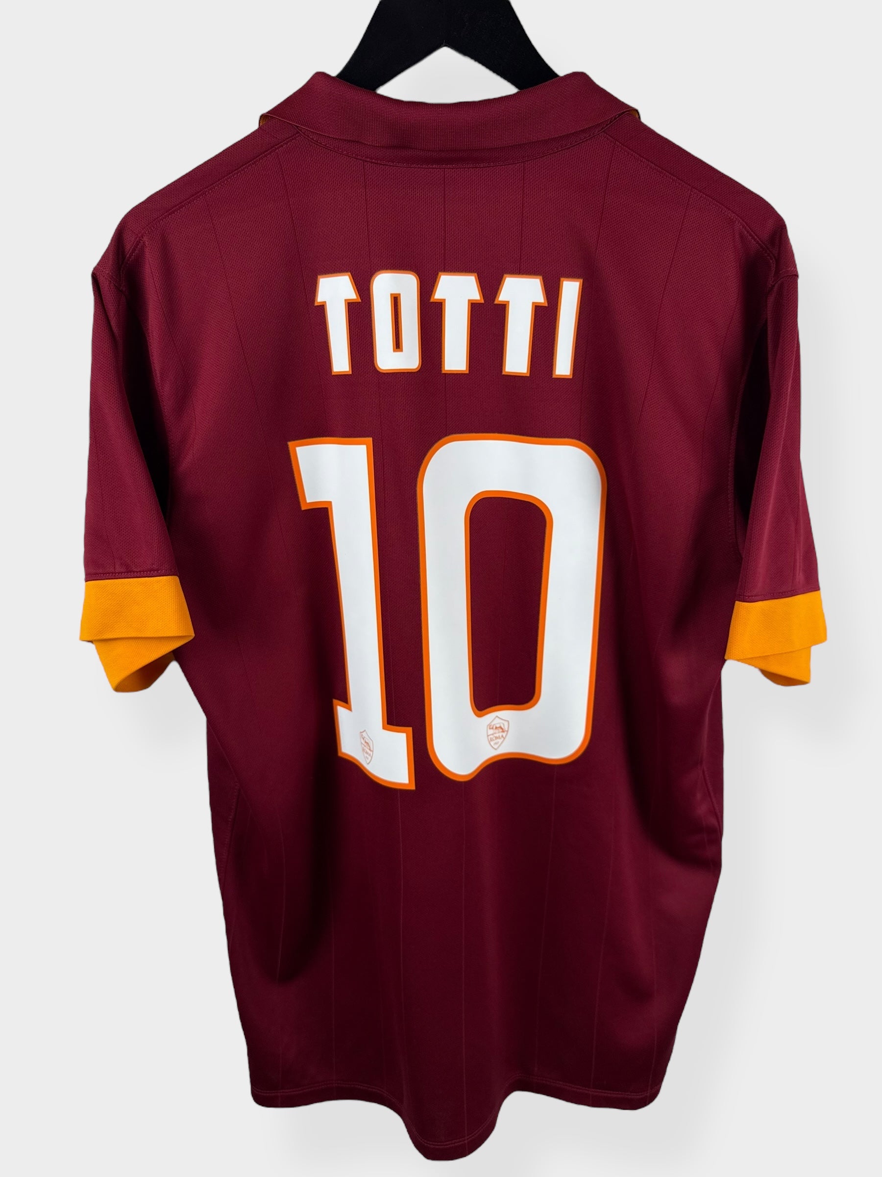 2014-15 AS ROMA HOME SHIRT TOTTI #10 L