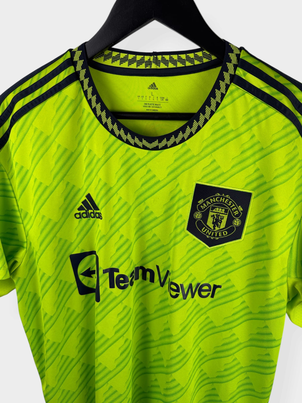 2022-23 MANCHESTER UNITED THIRD SHIRT RONALDO #7 L - Authentic Football Club