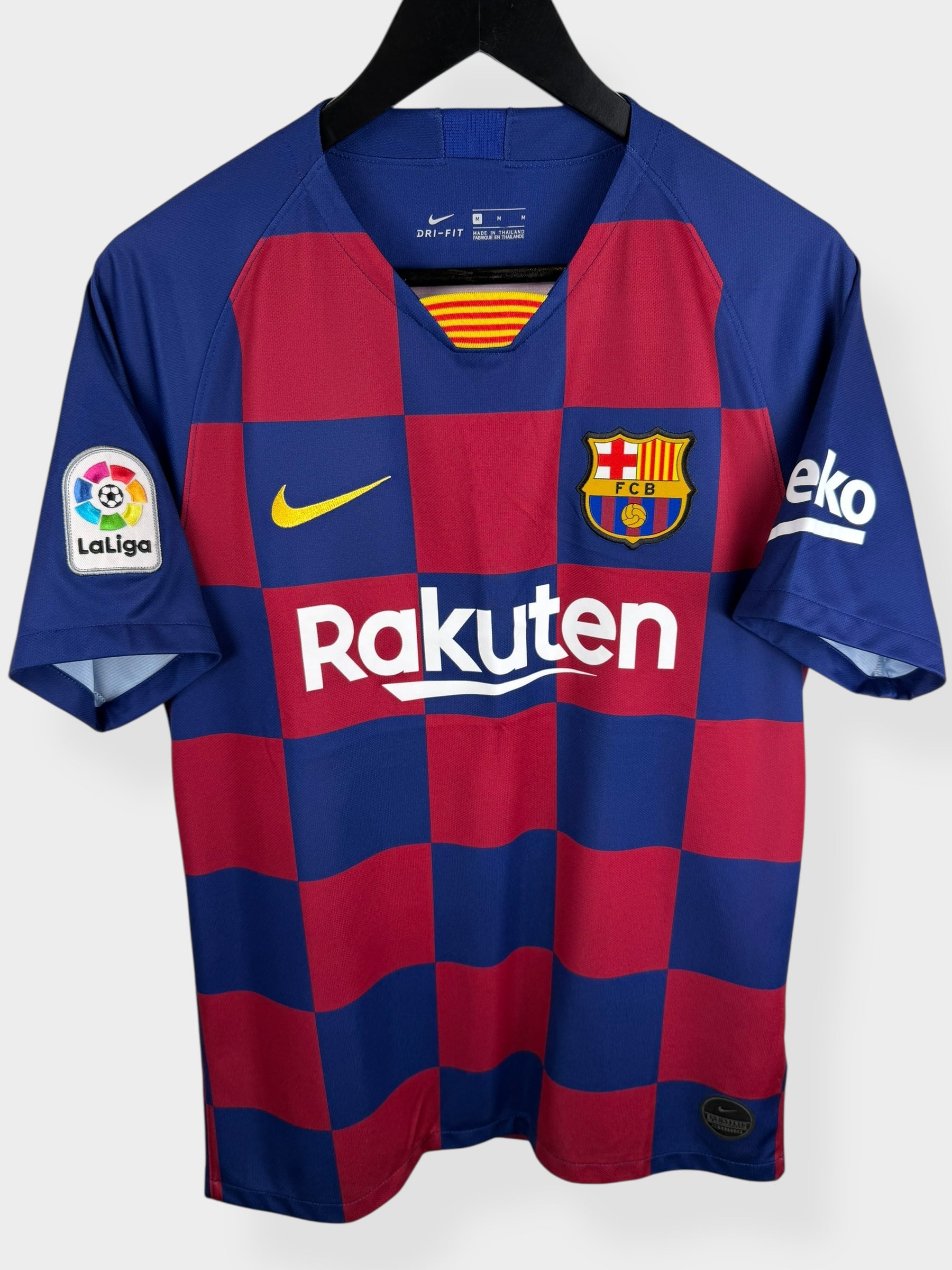 2019-20 BARCELONA HOME SHIRT MESSI #10 M - AJ5532-456