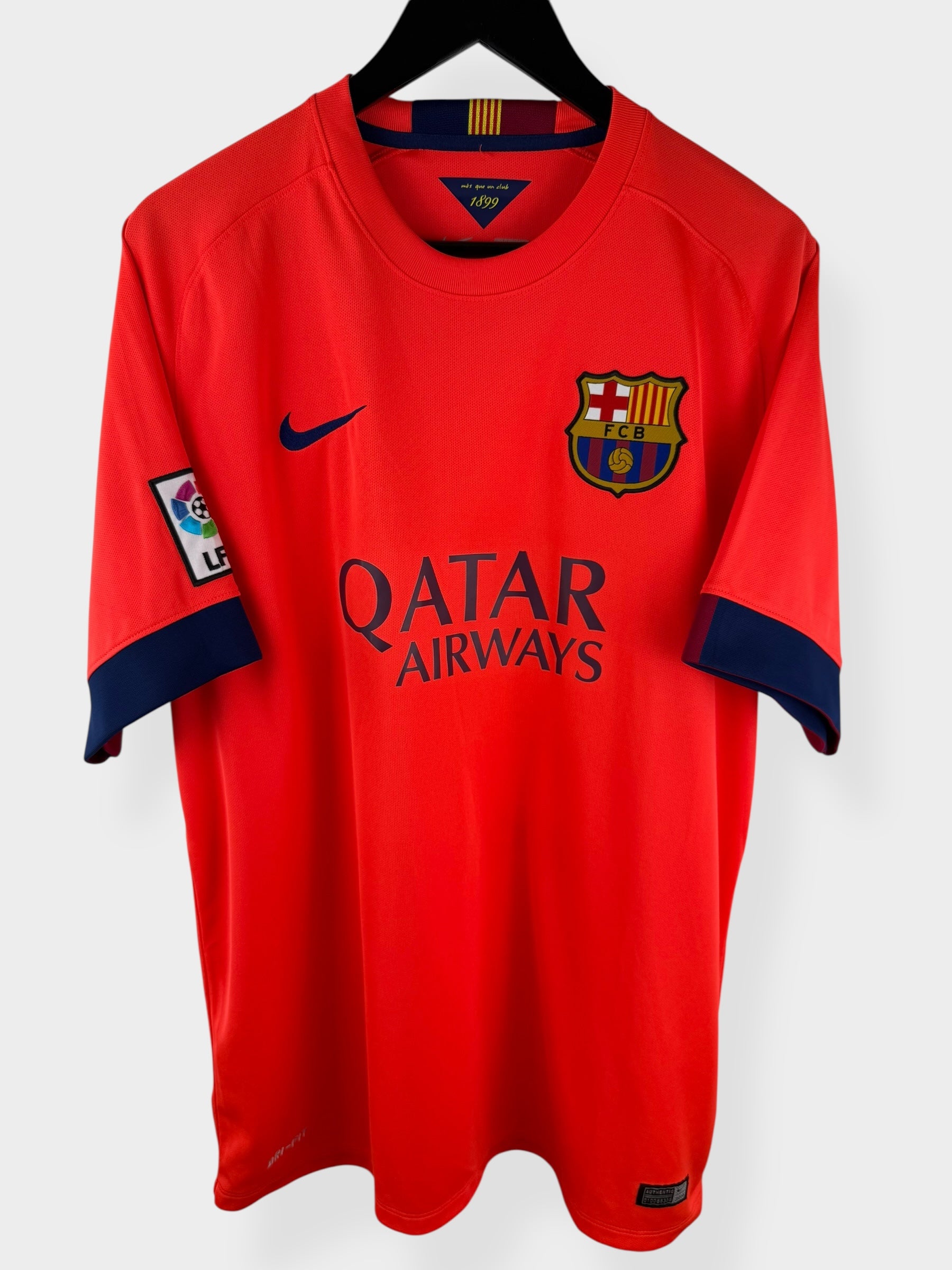 2014-15 BARCELONA AWAY SHIRT MESSI #10 XL