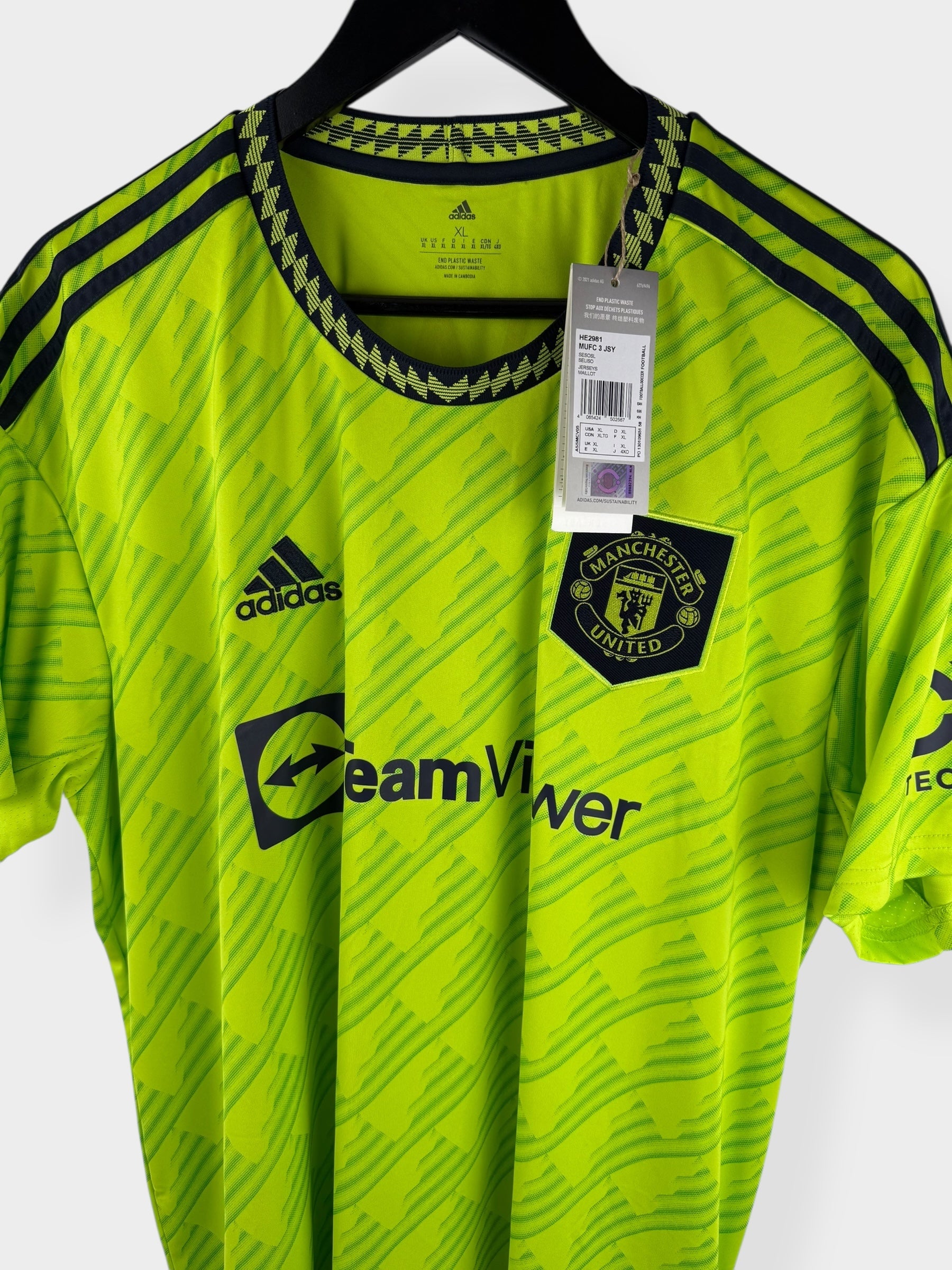 2022-23 MANCHESTER UNITED THIRD SHIRT RONALDO #7 XL