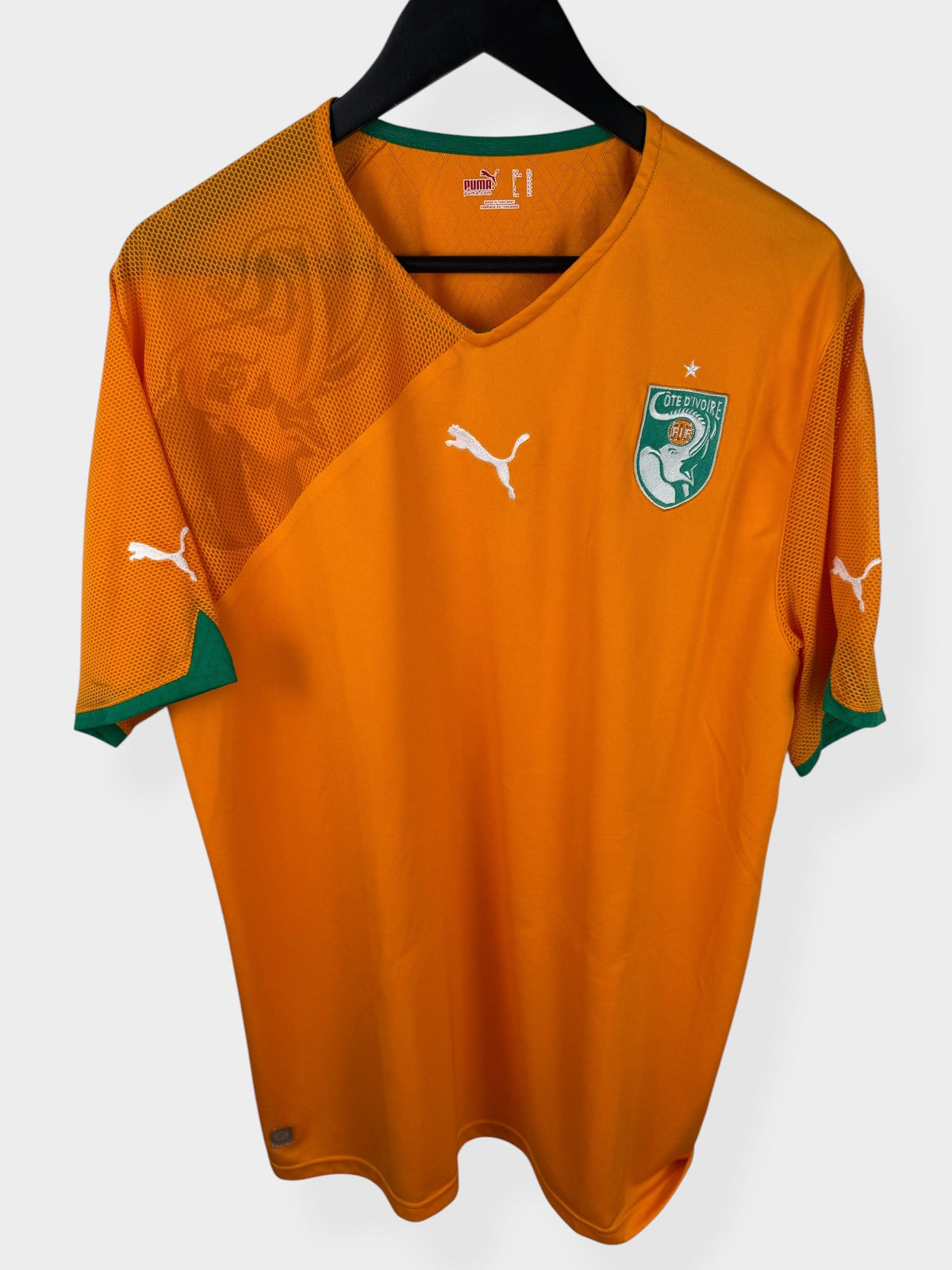 2010-11 IVORY COAST HOME SHIRT XL