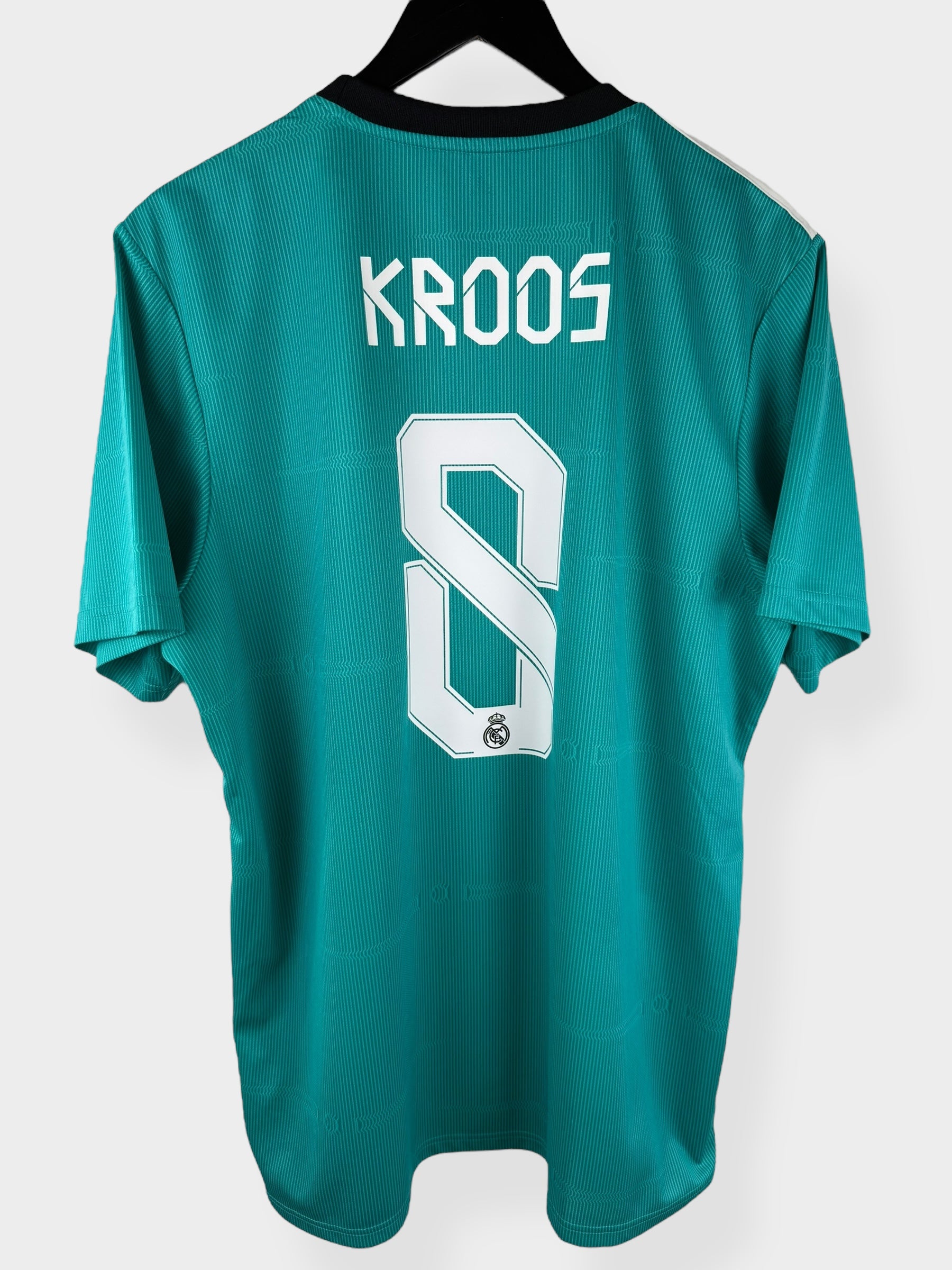2021-22 REAL MADRID DERDE SHIRT KROOS #8 XL
