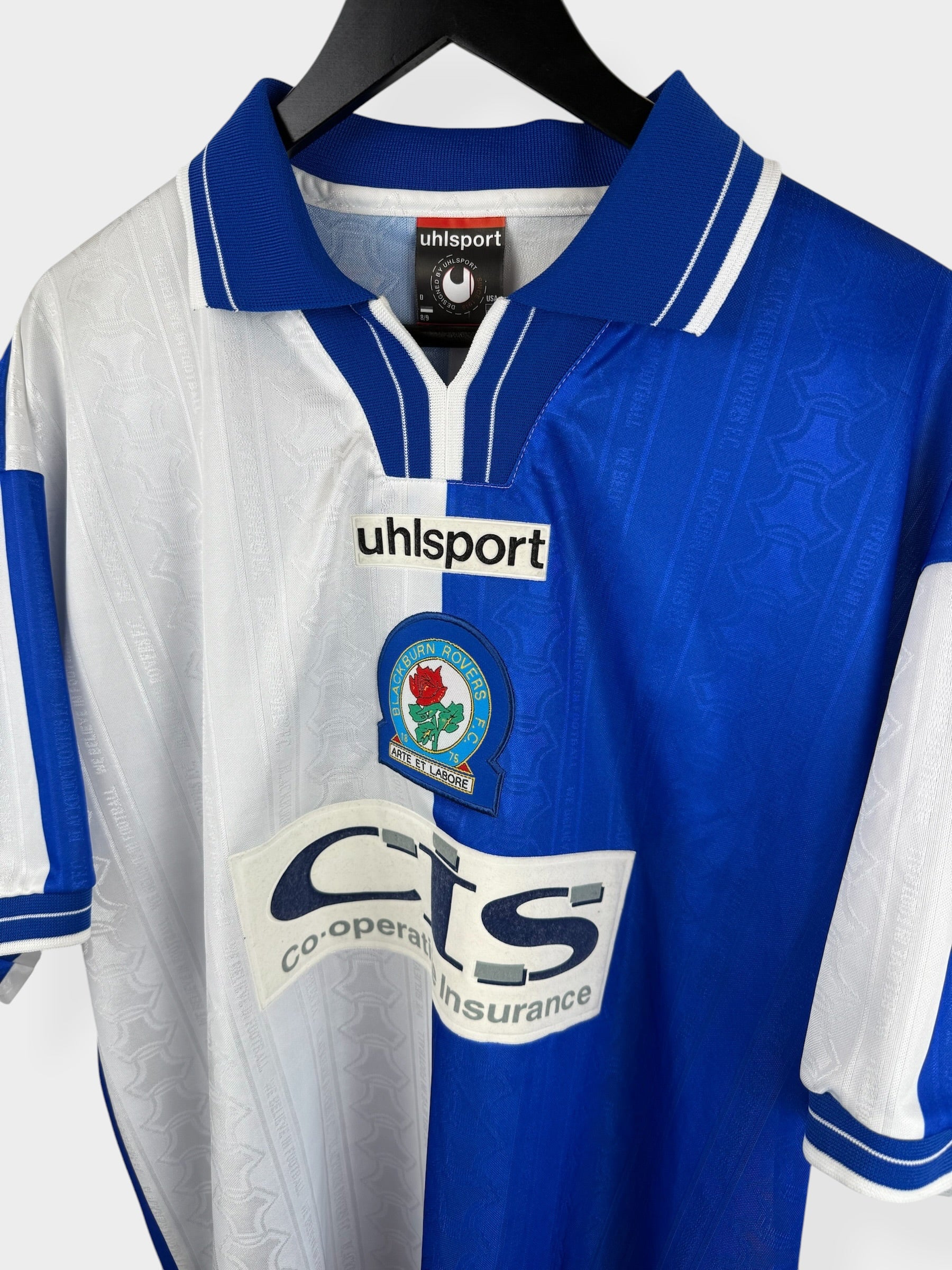 1998-99 BLACKBURN ROVERS HOME SHIRT XL
