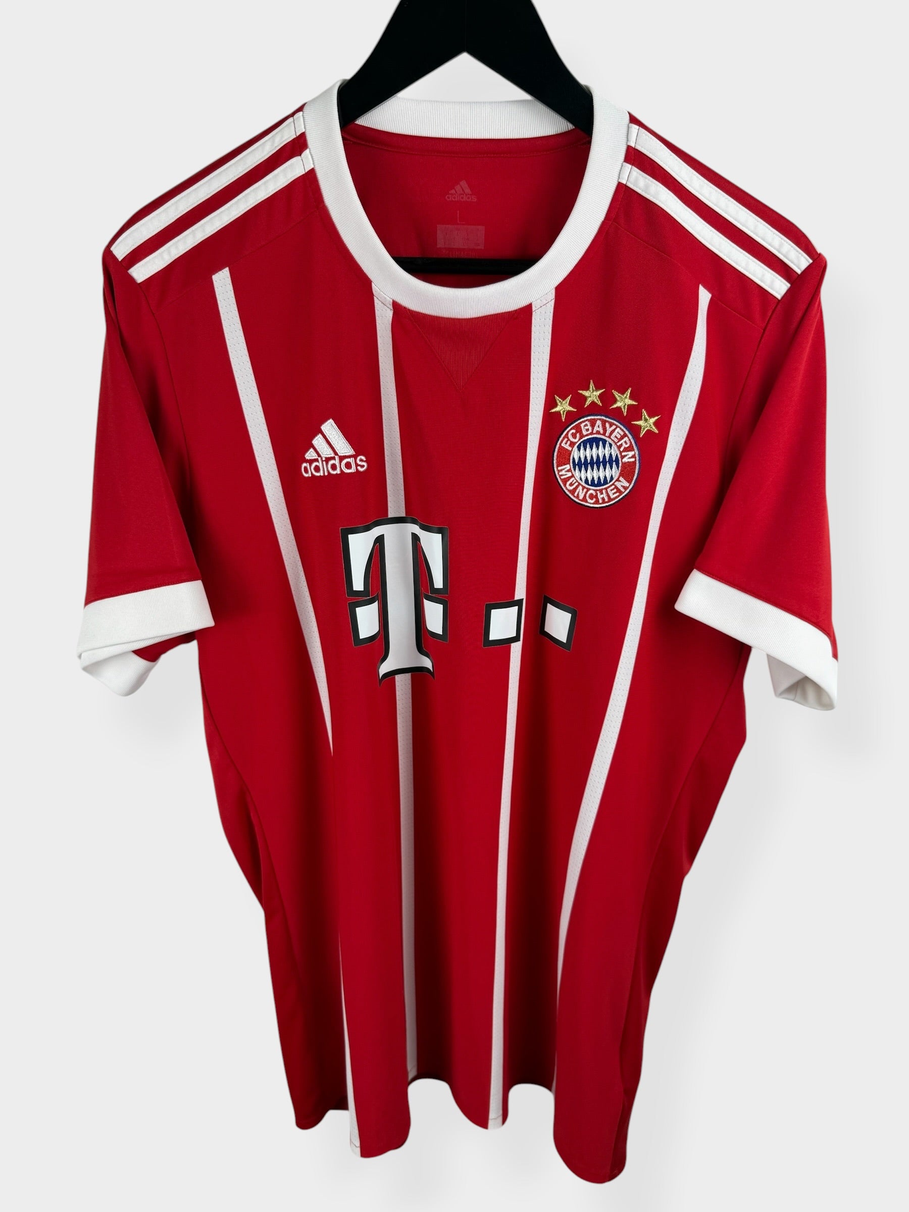 MAILLOT DOMICILE DU BAYERN MUNICH 2017-18 RIBÉRY #7 L