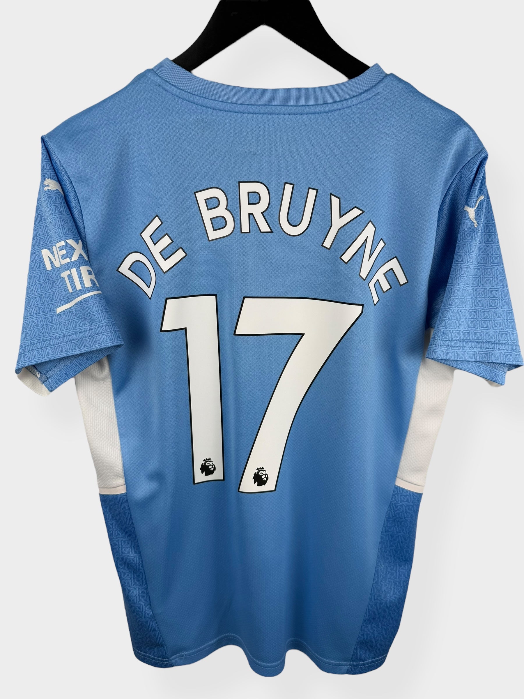 2021-22 MANCHESTER CITY HOME SHIRT DE BRUYNE #17 M - Authentic Football Club