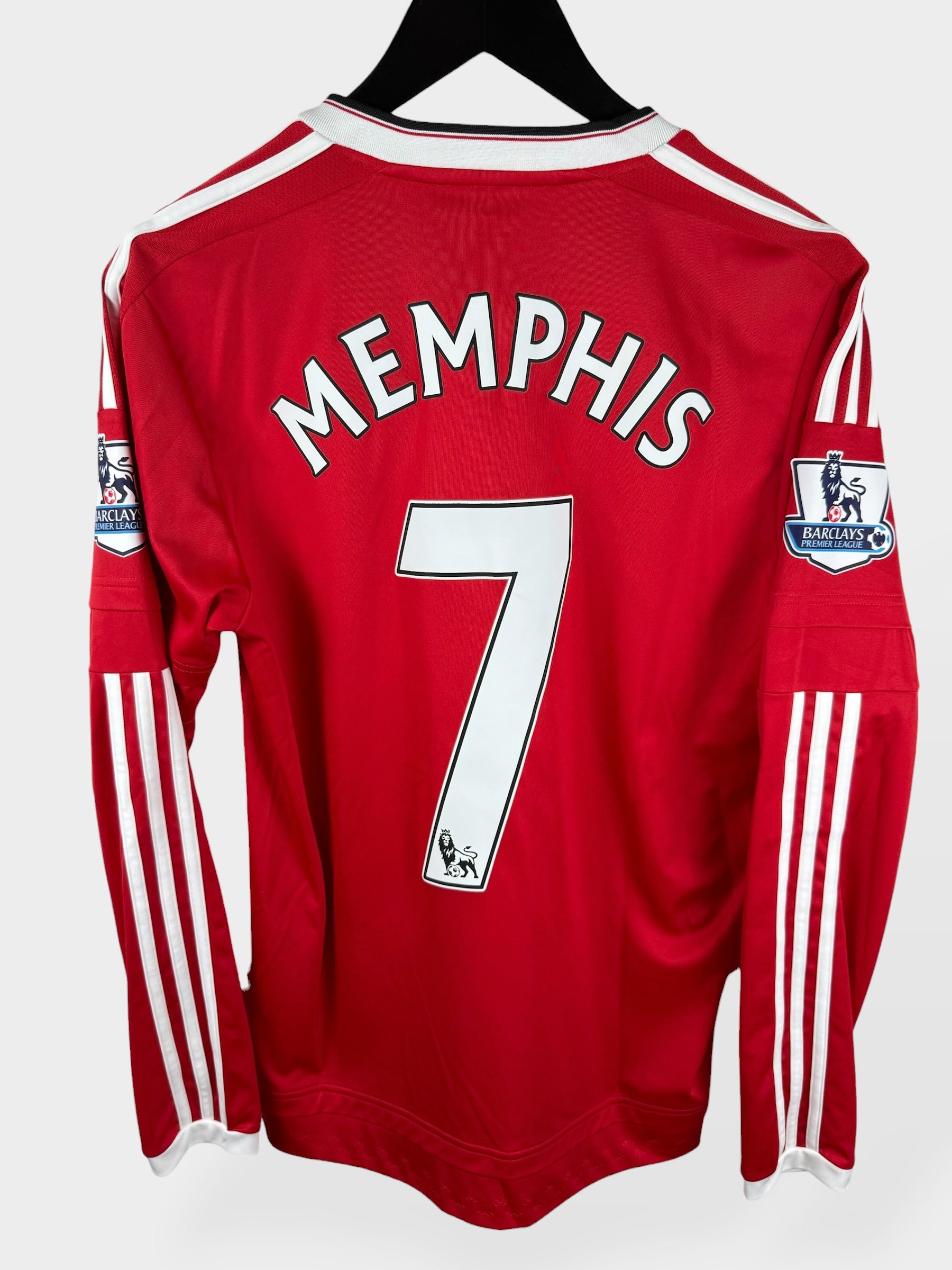 2015-16 MANCHESTER UNITED HOME LS SHIRT MEMPHIS #7 S