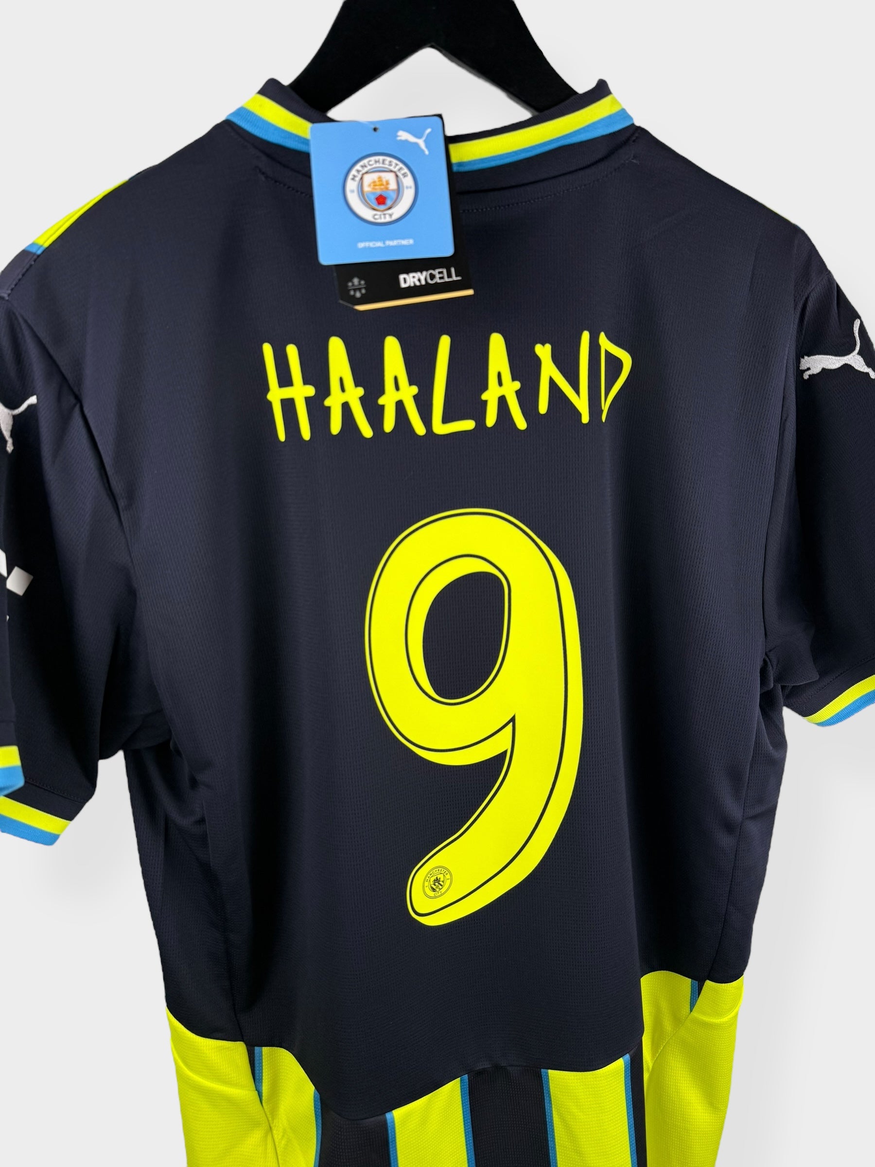 2024-25 MANCHESTER CITY DERDE SHIRT HAALAND #9 M