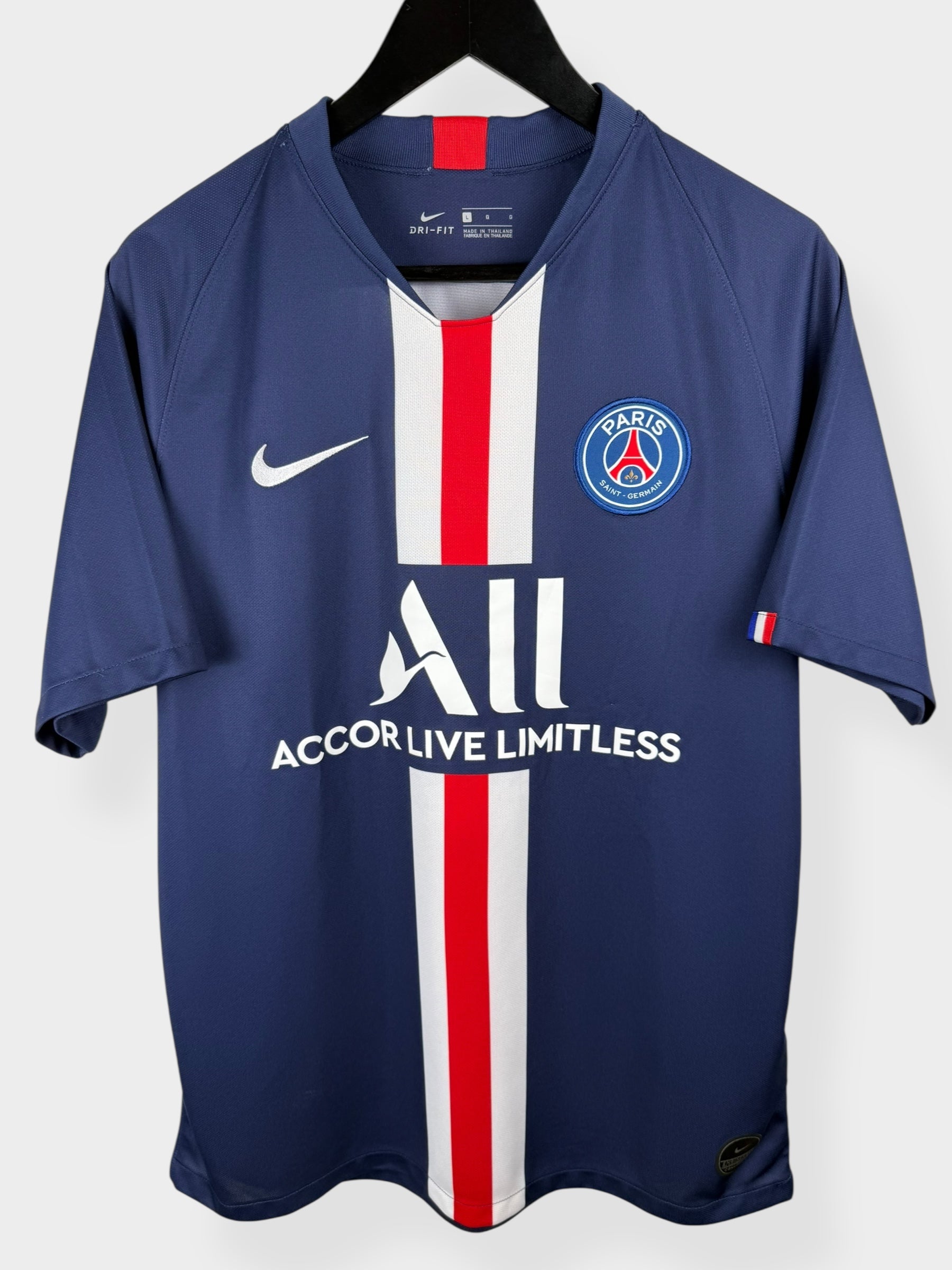 2019-20 PARIS SAINT-GERMAIN HOME SHIRT NEYMAR JR #10 L