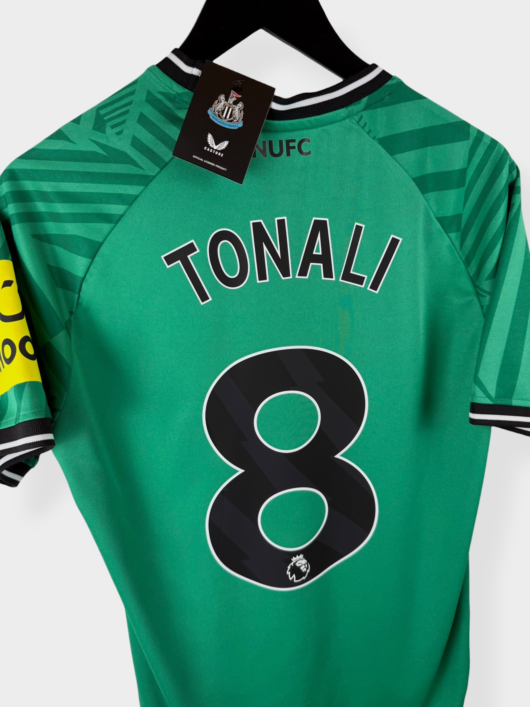 2023-24 NEWCASTLE UNITED AWAY SHIRT TONALI #8 M