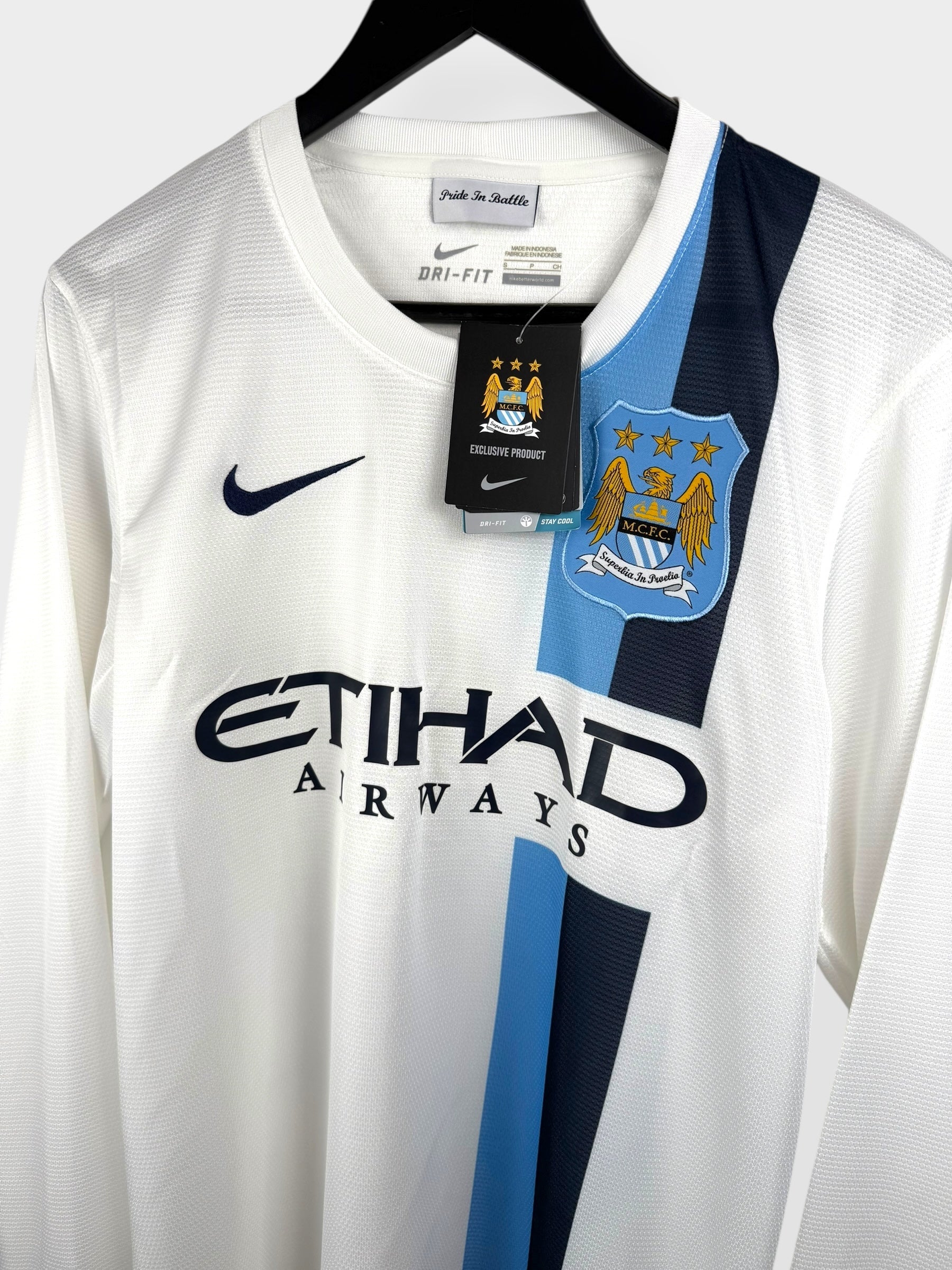 2013-14 MANCHESTER CITY THIRD SHIRT LS S - Authentic Football Club