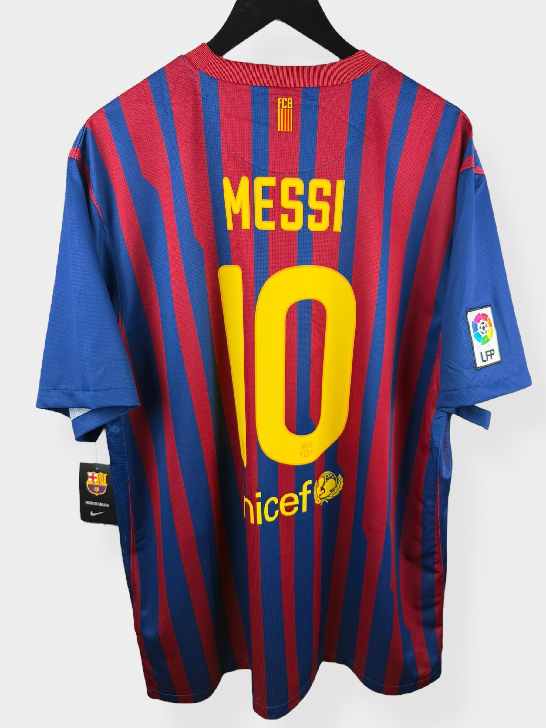 2011-12 BARCELONA THUISSHIRT MESSI #10 XXL