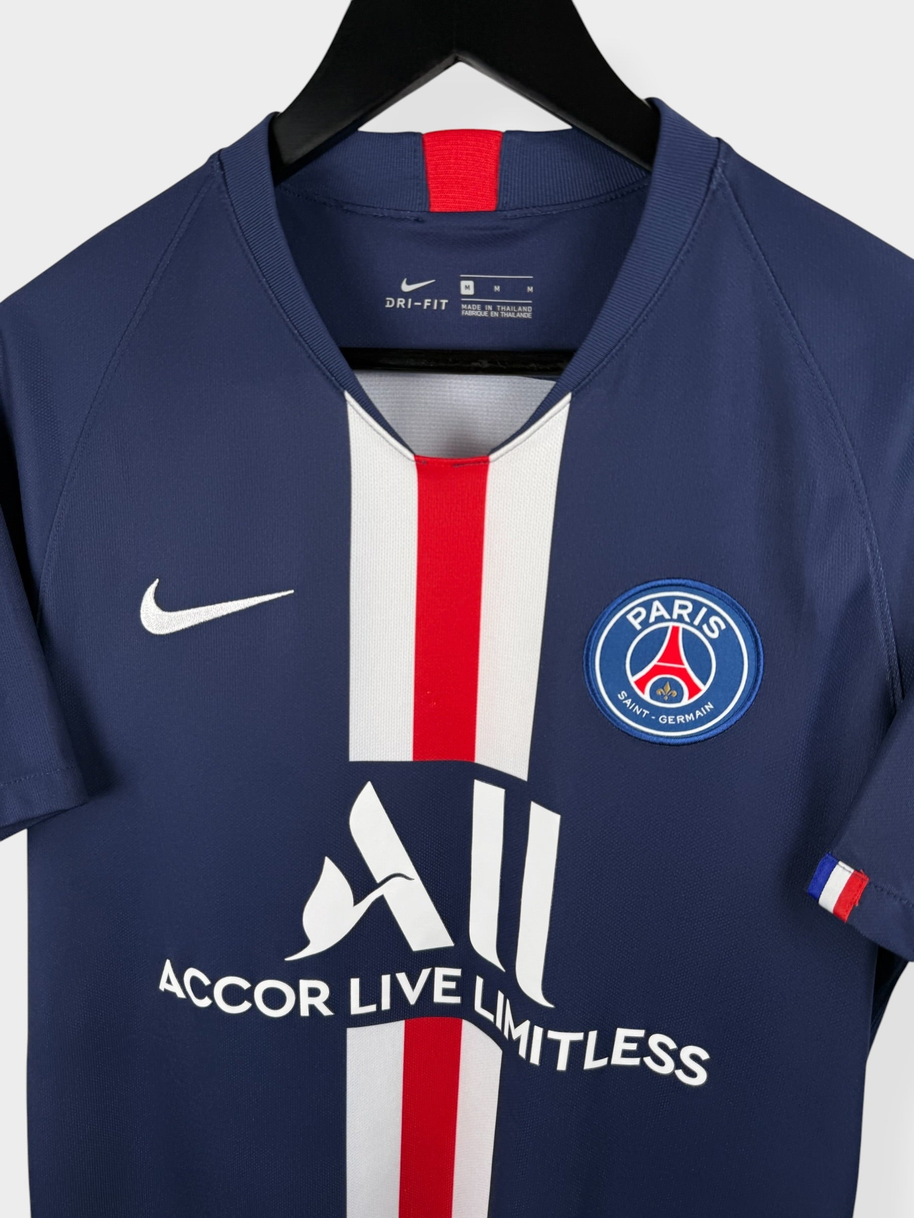 2019-20 PARIS SAINT-GERMAIN HOME SHIRT NEYMAR JR #10 M
