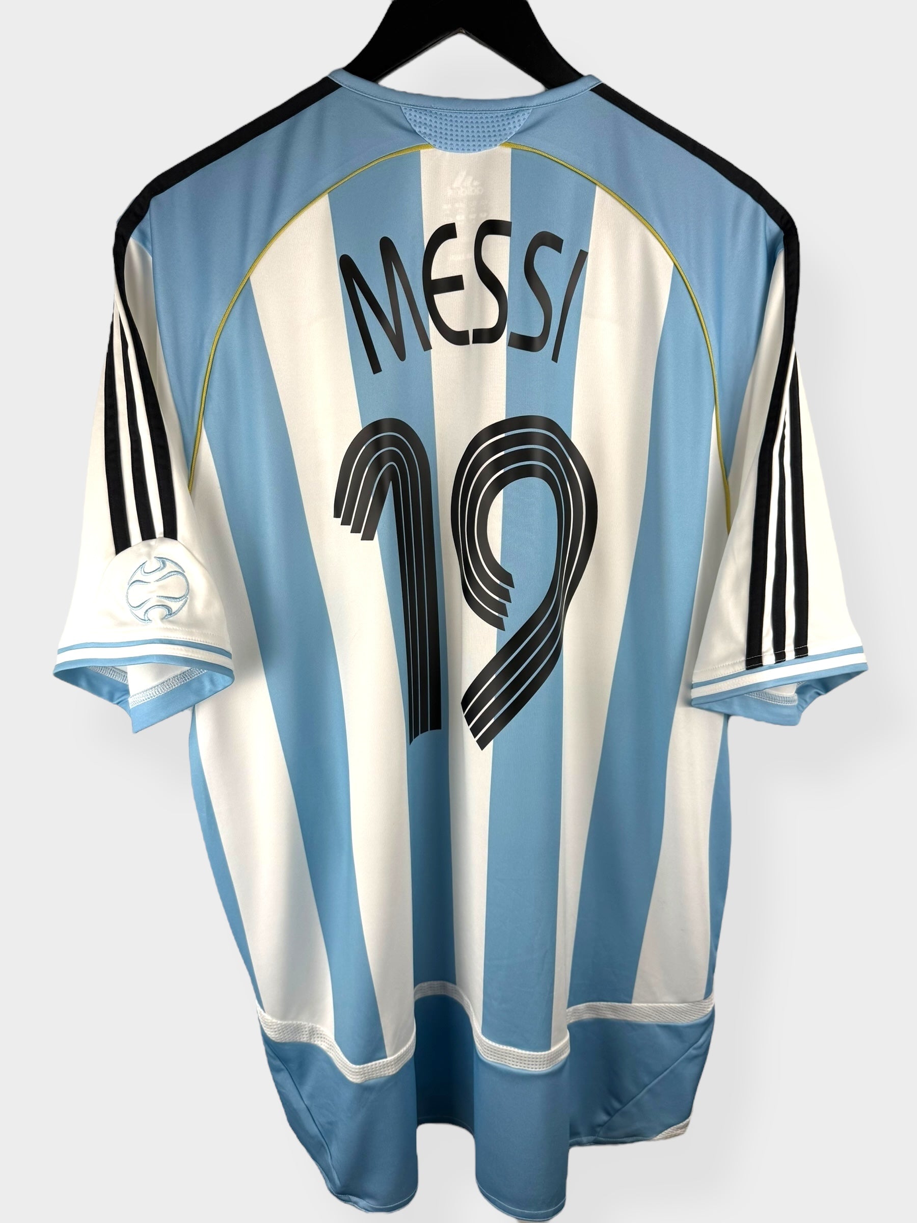 2006-08 ARGENTINIË THUISSHIRT MESSI #19 XL