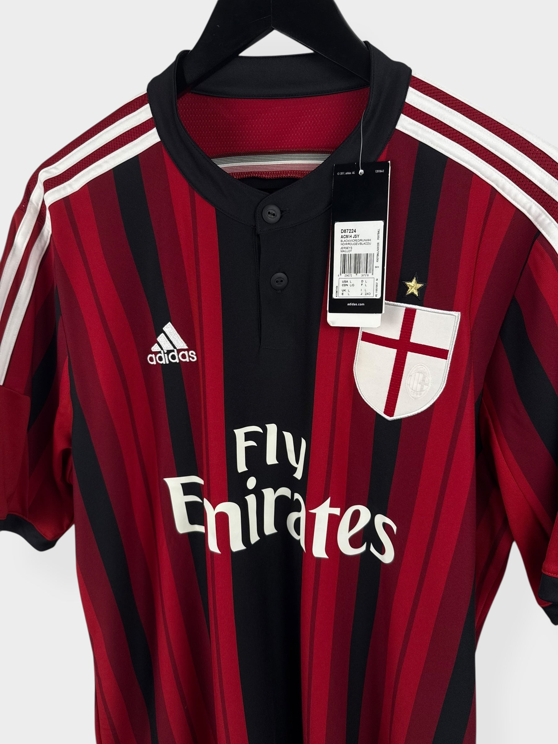 2014-15 AC MILAN HOME SHIRT KAKA #22 L - D87224
