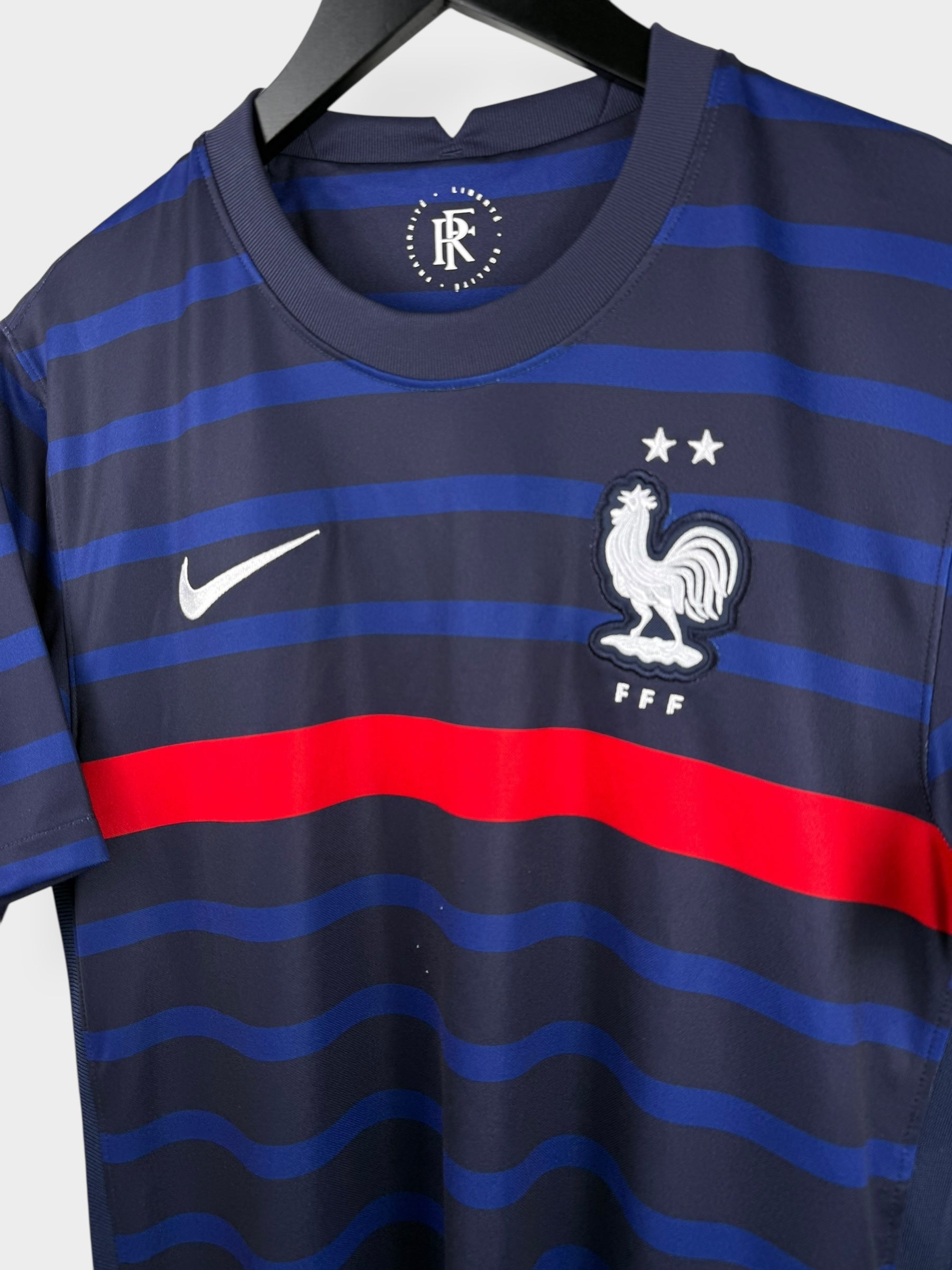 2020-21 FRANCE HOME SHIRT S - Authentic Football Club