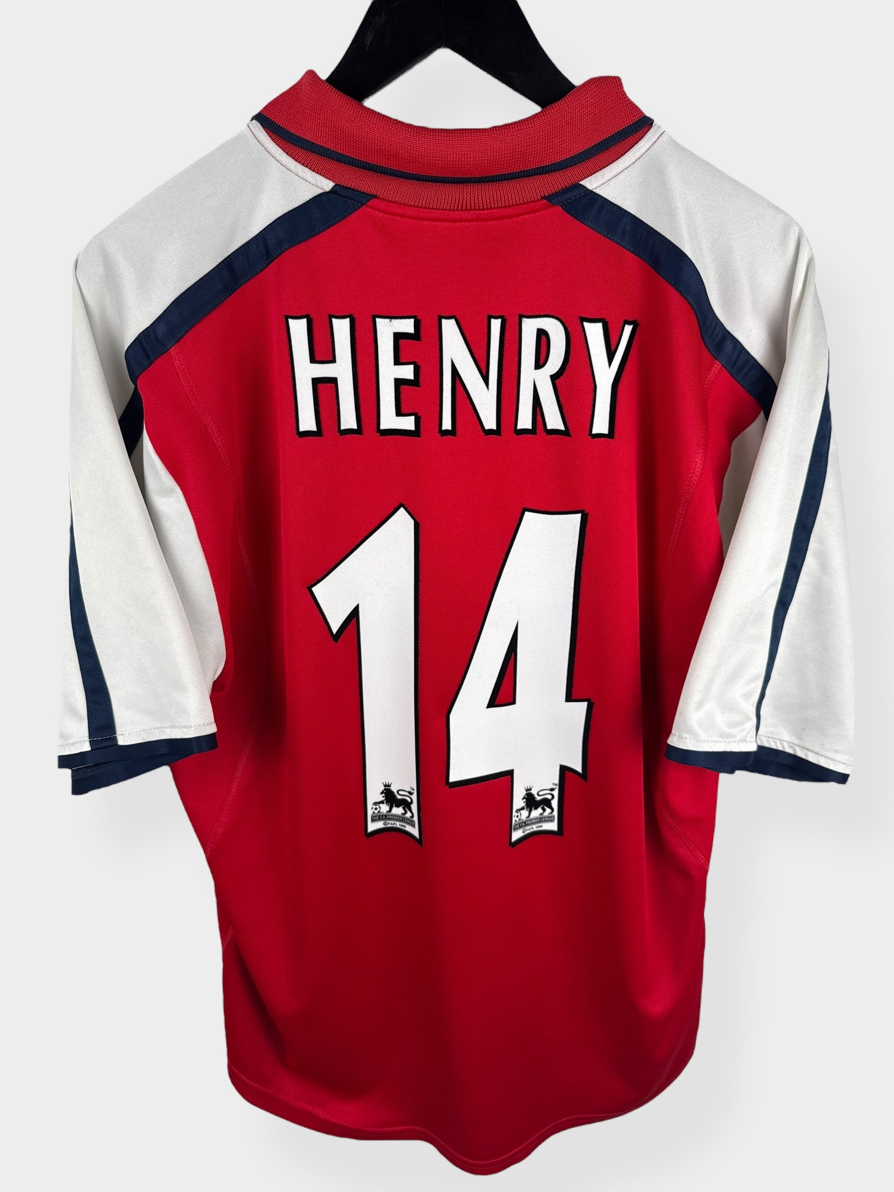 2000-02 ARSENAL HOME SHIRT HENRY #14 M