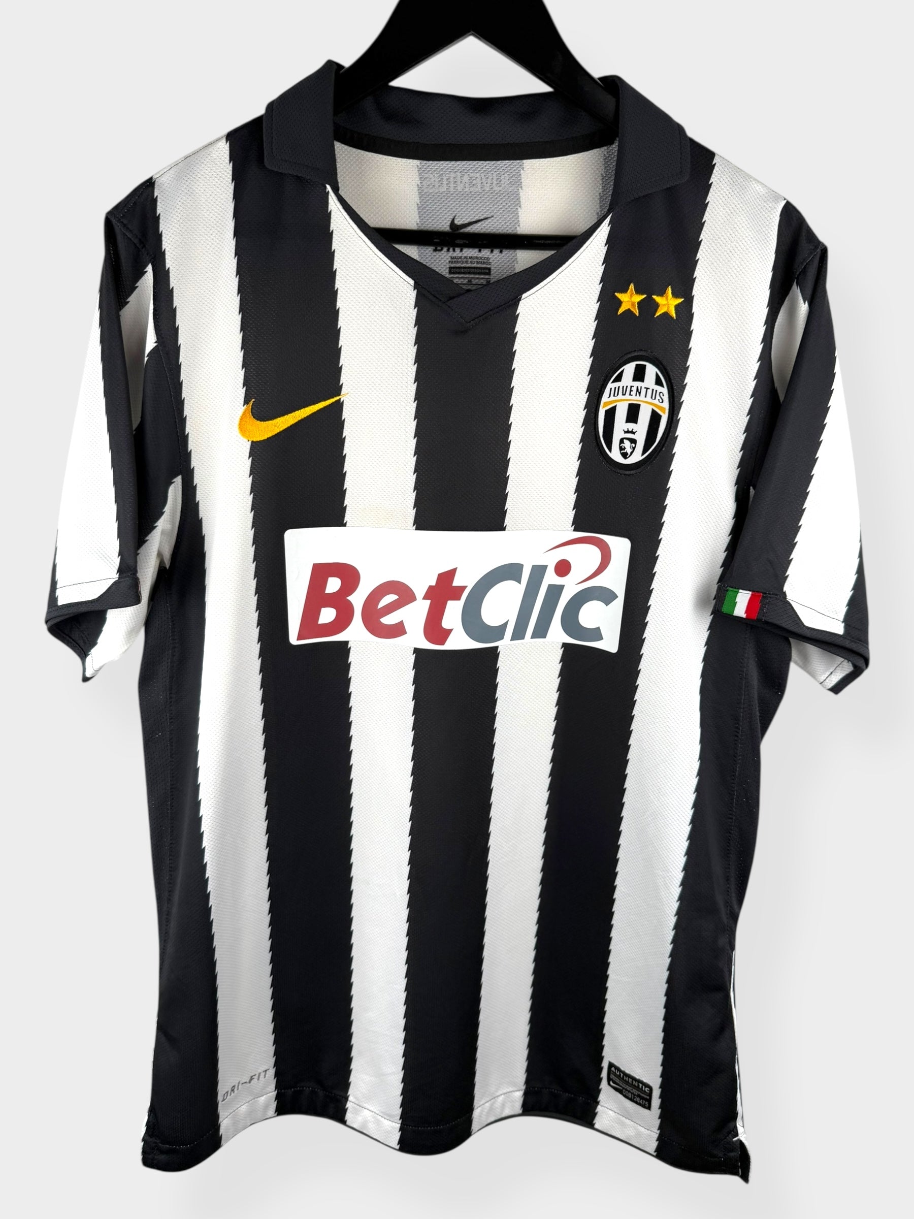 2010-11 JUVENTUS HOME SHIRT DEL PIERO #10 M