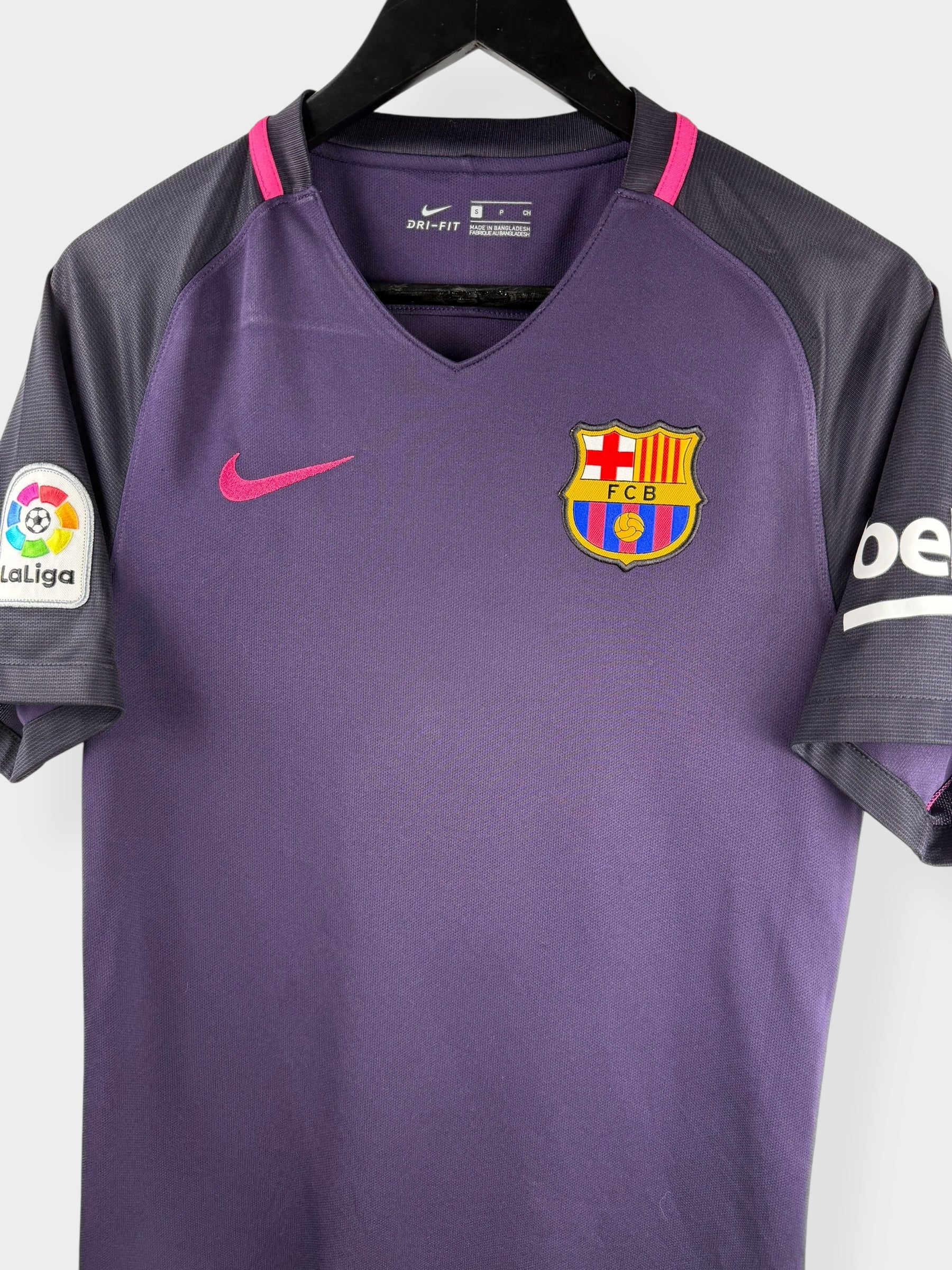 2016-17 BARCELONA AWAY SHIRT NEYMAR JR #11 S