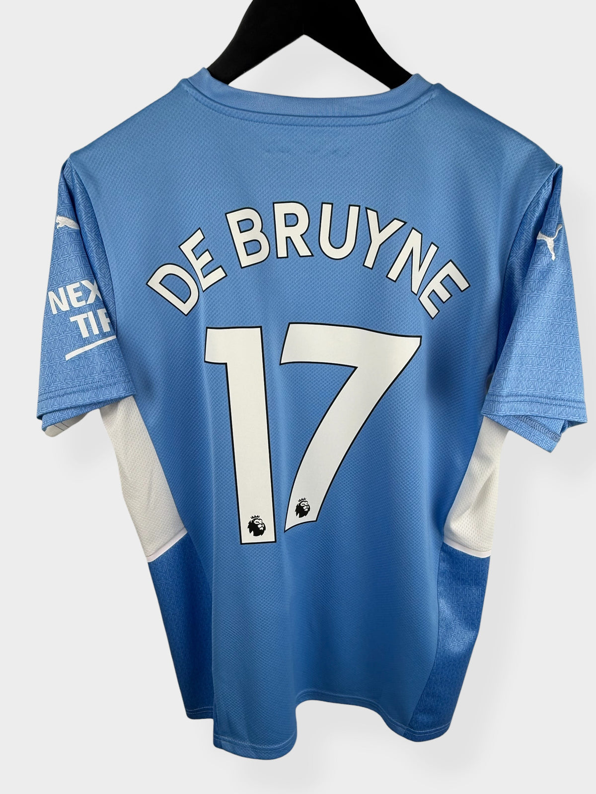 2021-22 MANCHESTER CITY HOME SHIRT DE BRUYNE #17 M