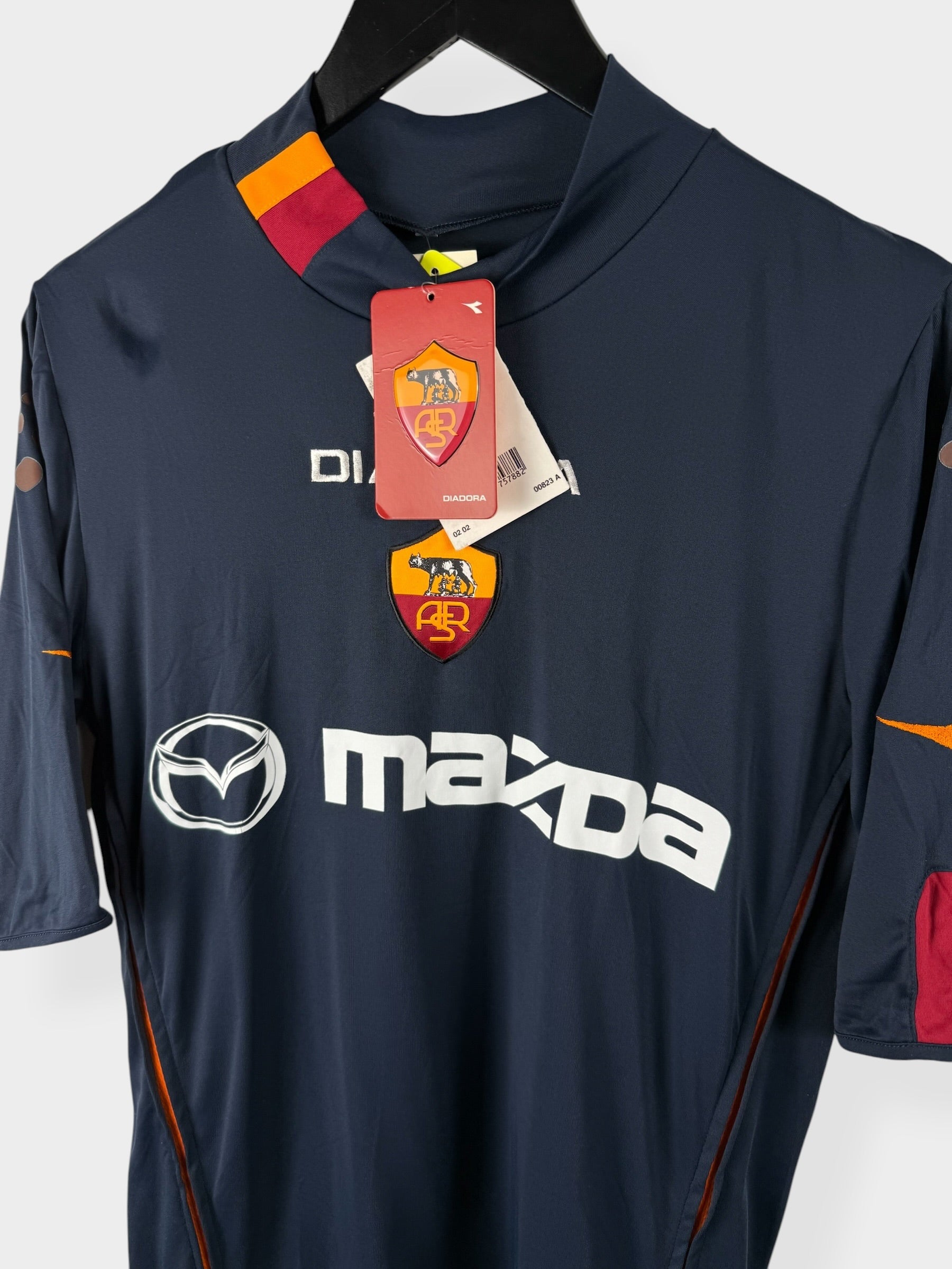 2003-04 AS ROMA Auswärtstrikot Torwart M