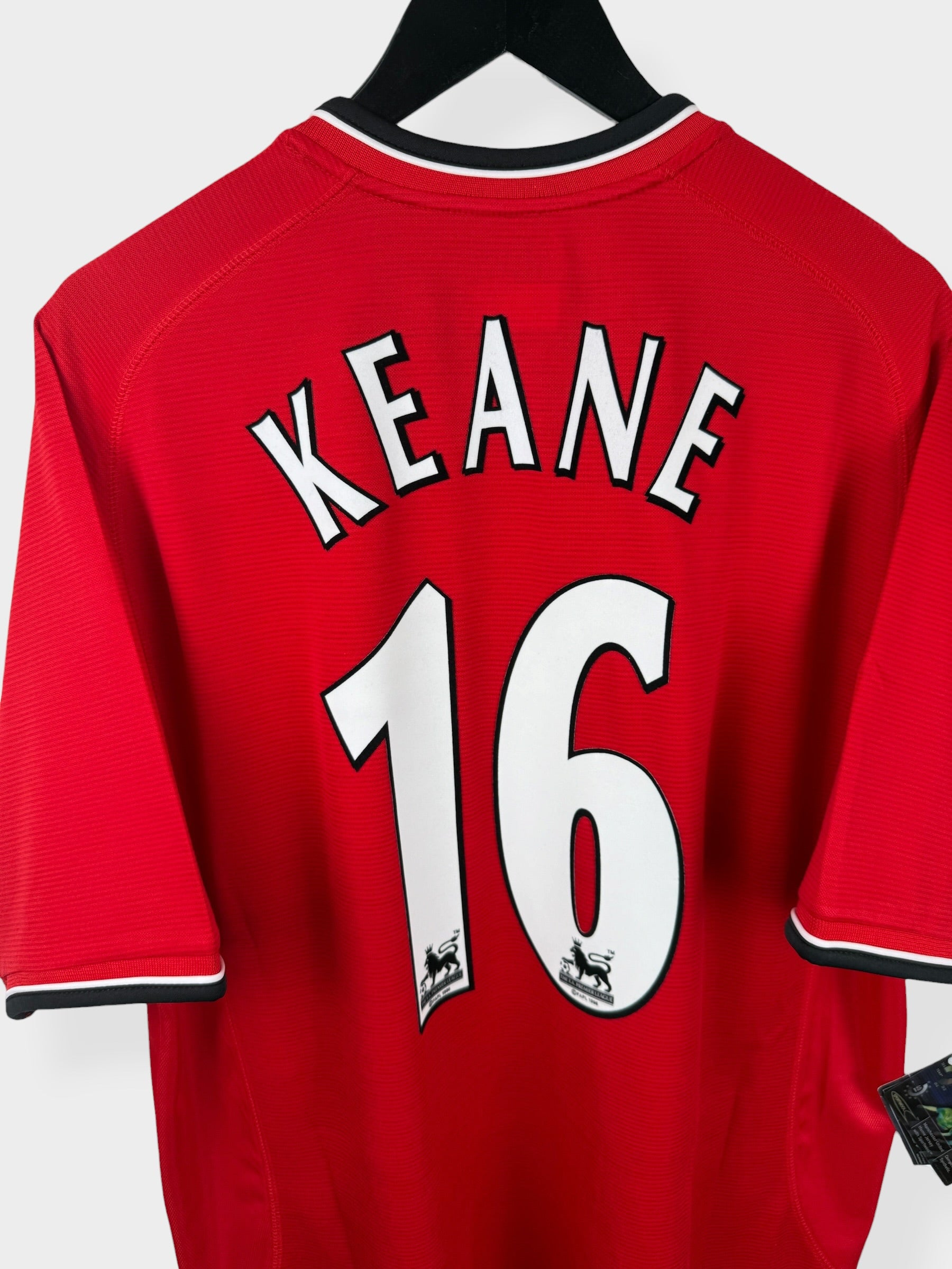 2000-02 MANCHESTER UNITED HOME SHIRT KEANE #16 XL