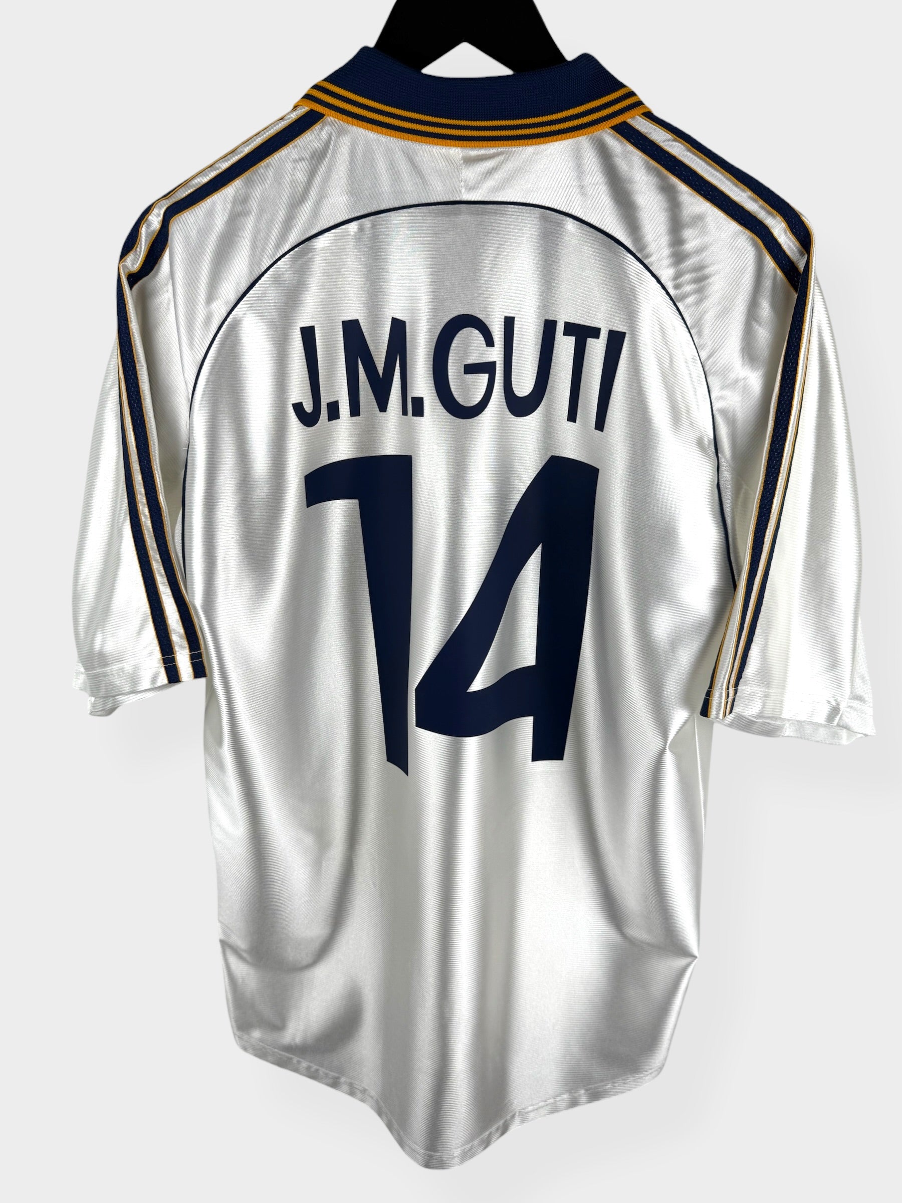 1999-00 REAL MADRID HEIMTRIKOT GUTI #14 M