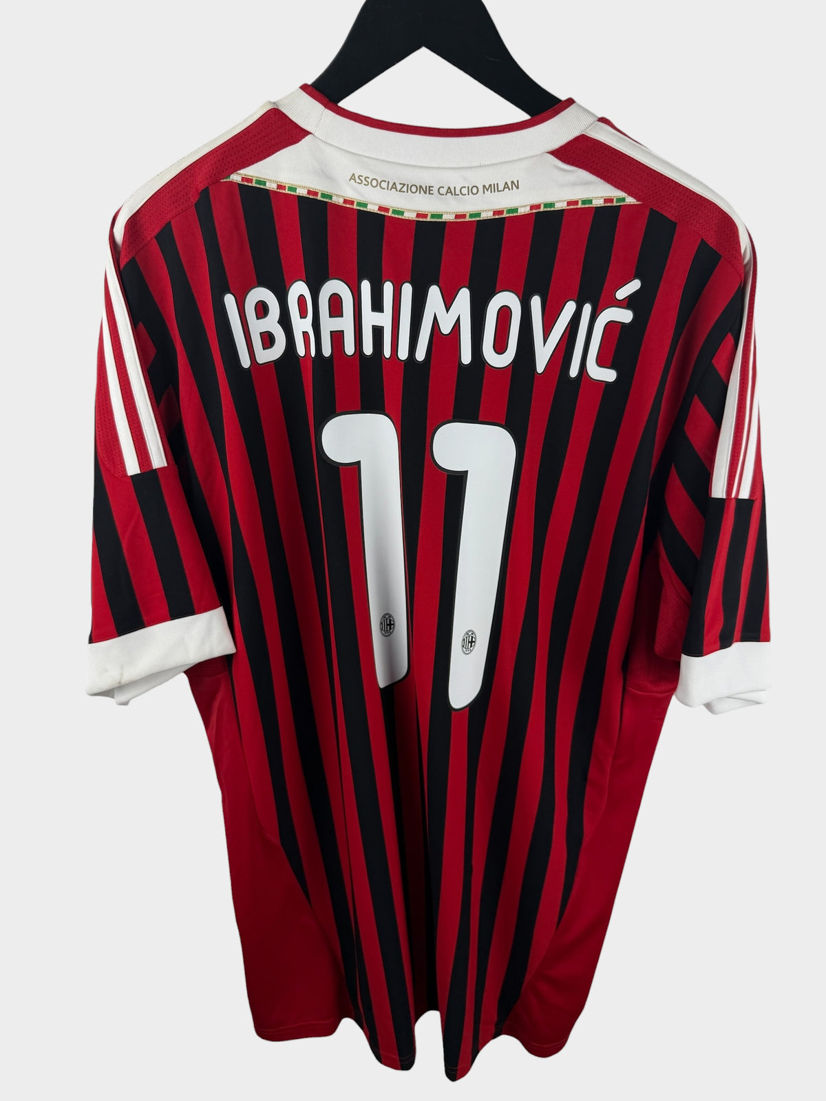2011-12 AC MILAN HEIMTRIKOT IBRAHIMOVIC #11 XXL