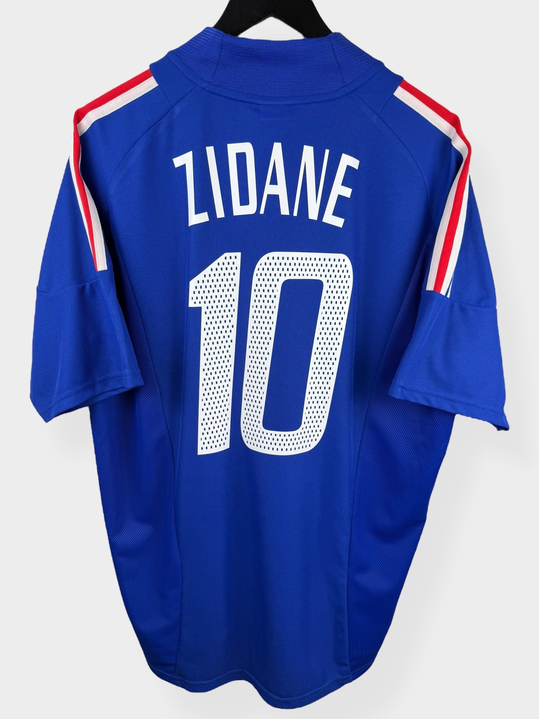 2002-04 FRANCE HOME SHIRT ZIDANE #10 L