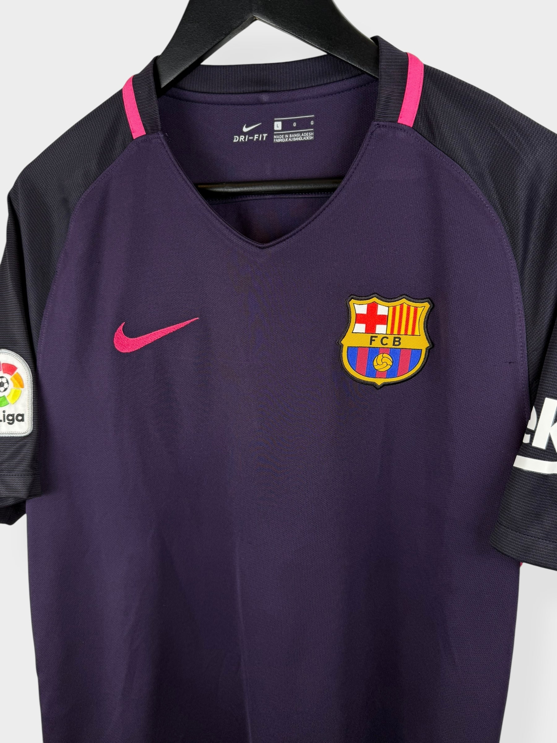 MAILLOT EXTÉRIEUR BARCELONE 2016-17 MESSI #10 L
