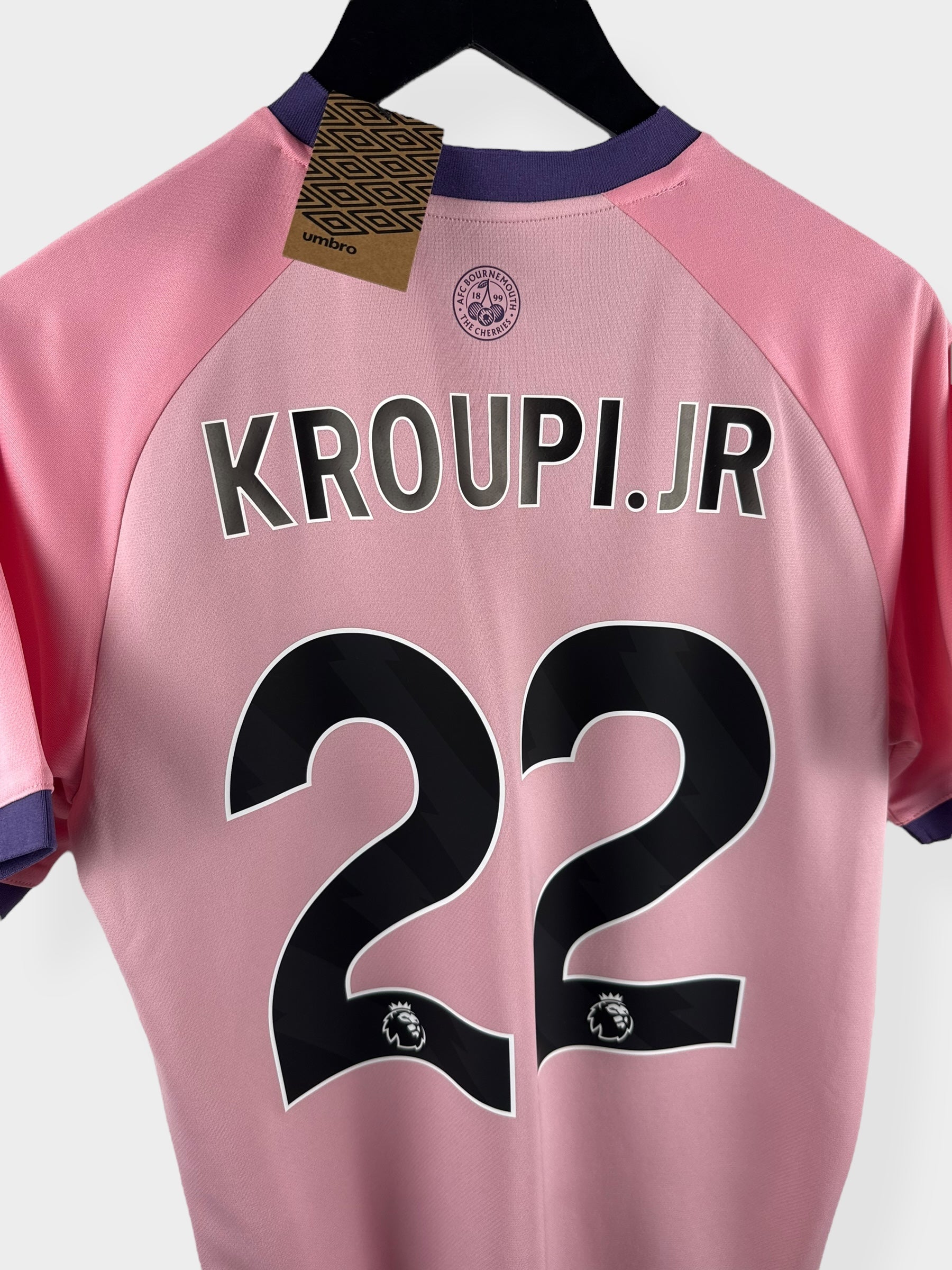 2025-26 BOURNEMOUTH THIRD SHIRT KROUPI JR #22 S