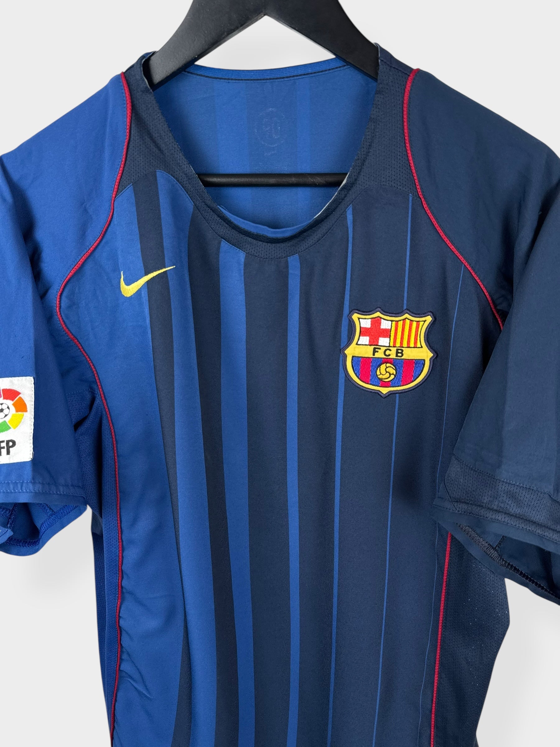 2004-05 BARCELONA AWAY SHIRT MESSI #30 L - Authentic Football Club