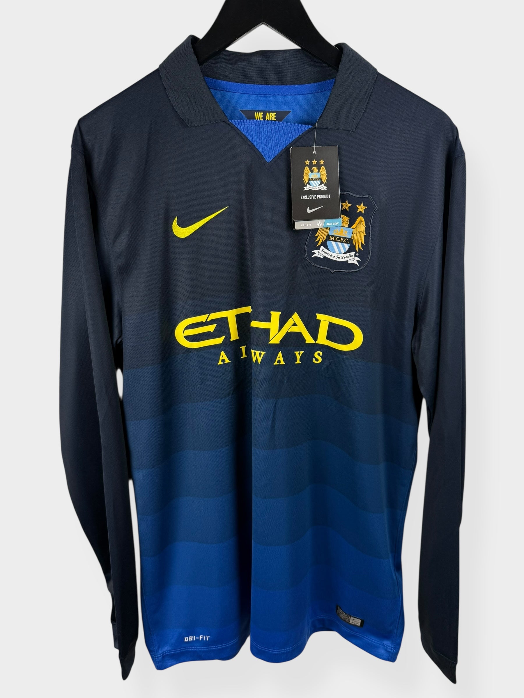 2014-15 MANCHESTER CITY UITSHIRT LS TOURE YAYA #42 L