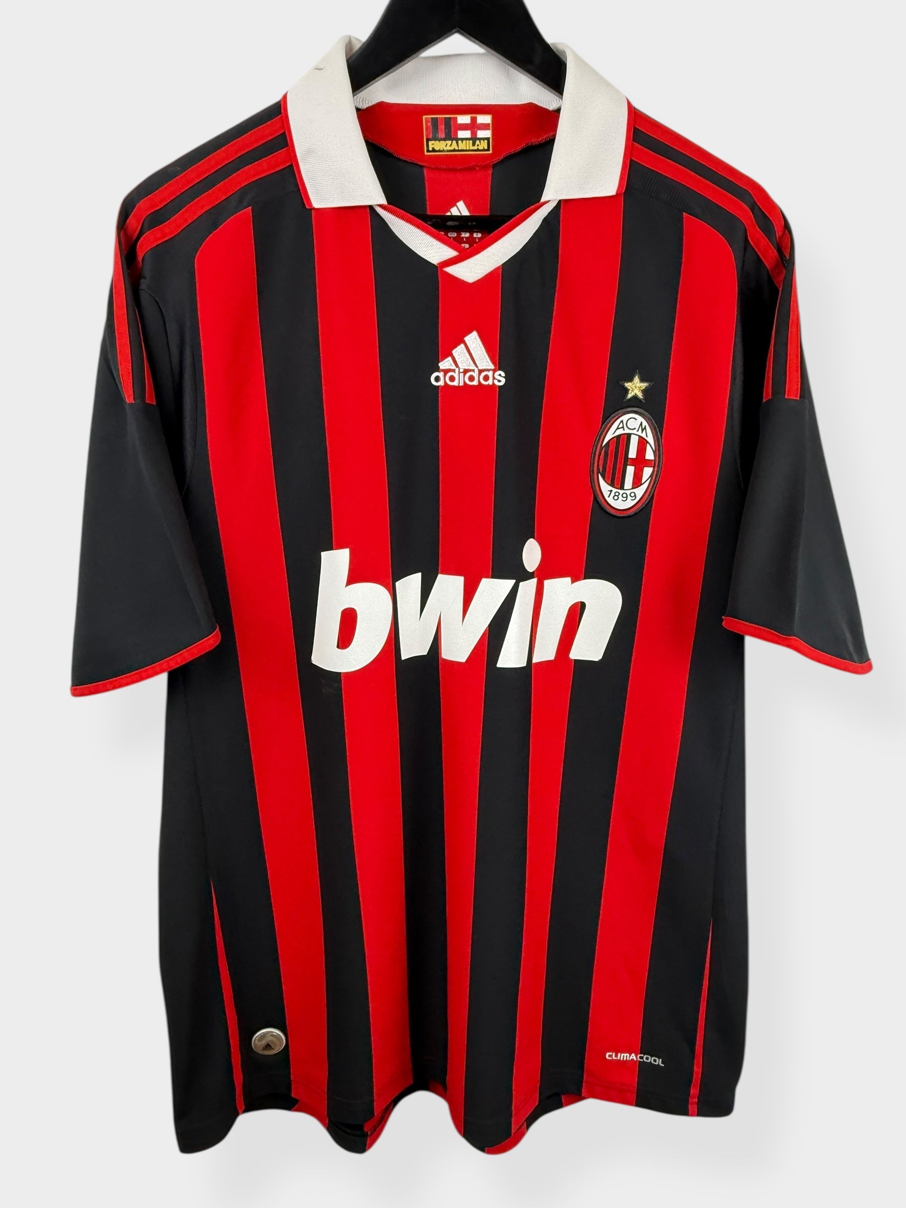2009-10 AC MILAN HOME SHIRT RONALDINHO #80 L