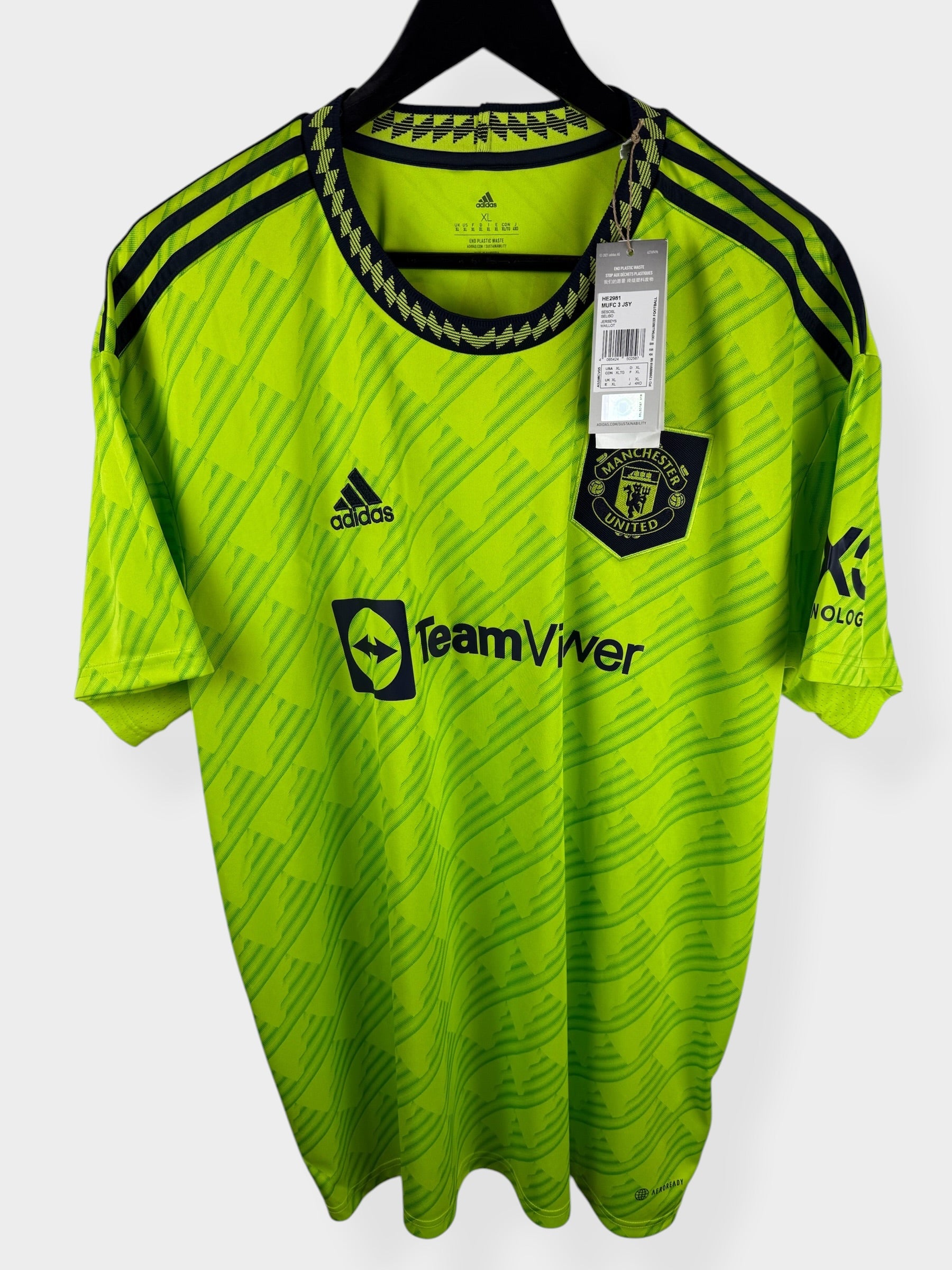 2022-23 MANCHESTER UNITED DRITTES TRIKOT RONALDO #7 XL