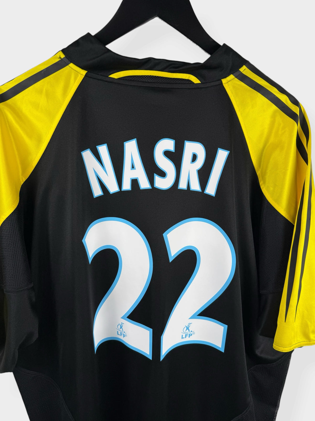 2004-05 OLYMPIQUE MARSEILLE THIRD NASRI SHIRT XXL - Authentic Football Club