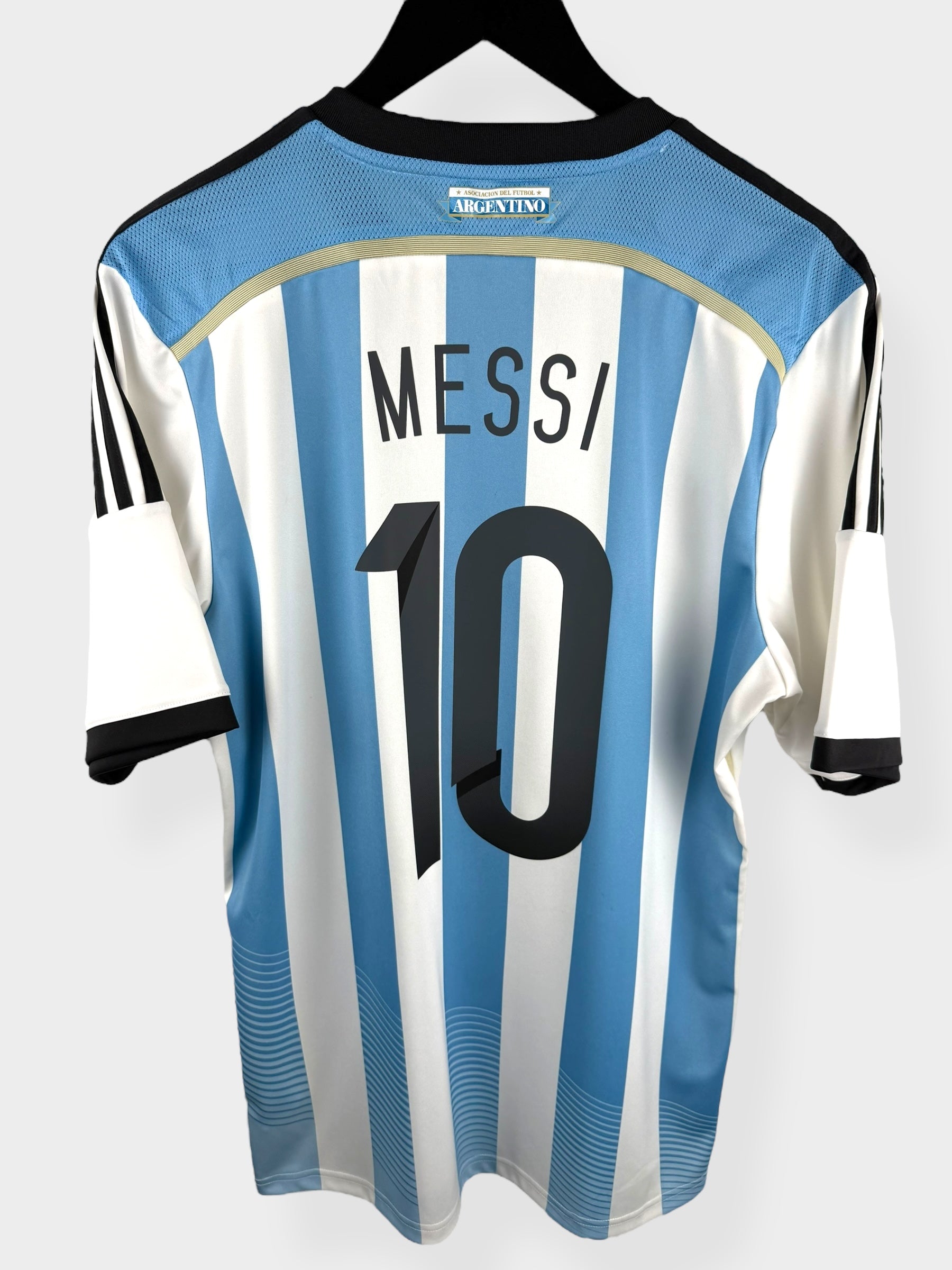 2013-15 ARGENTINA HOME SHIRT MESSI #10 L - Authentic Football Club