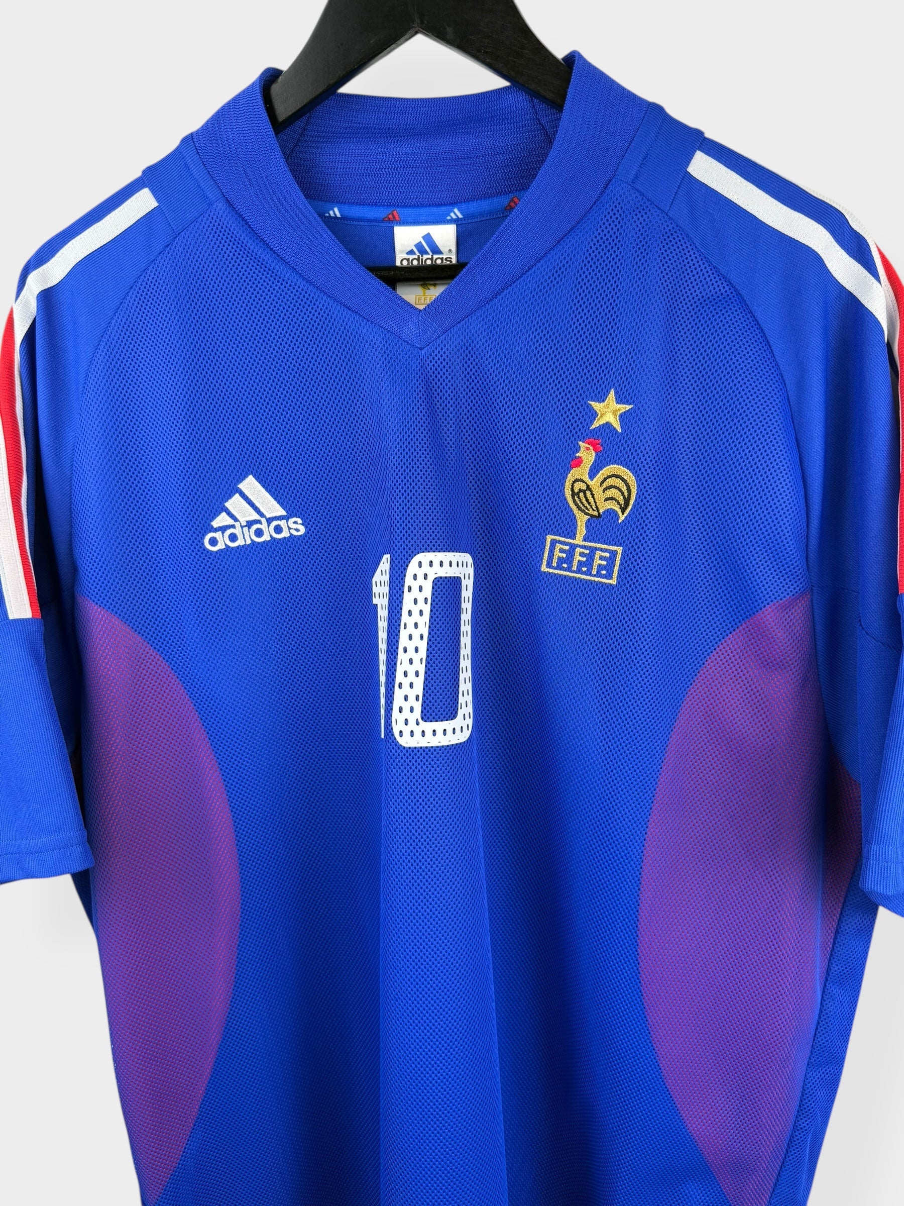 2002-04 FRANKREICH HEIMTRIKOT ZIDANE #10 L