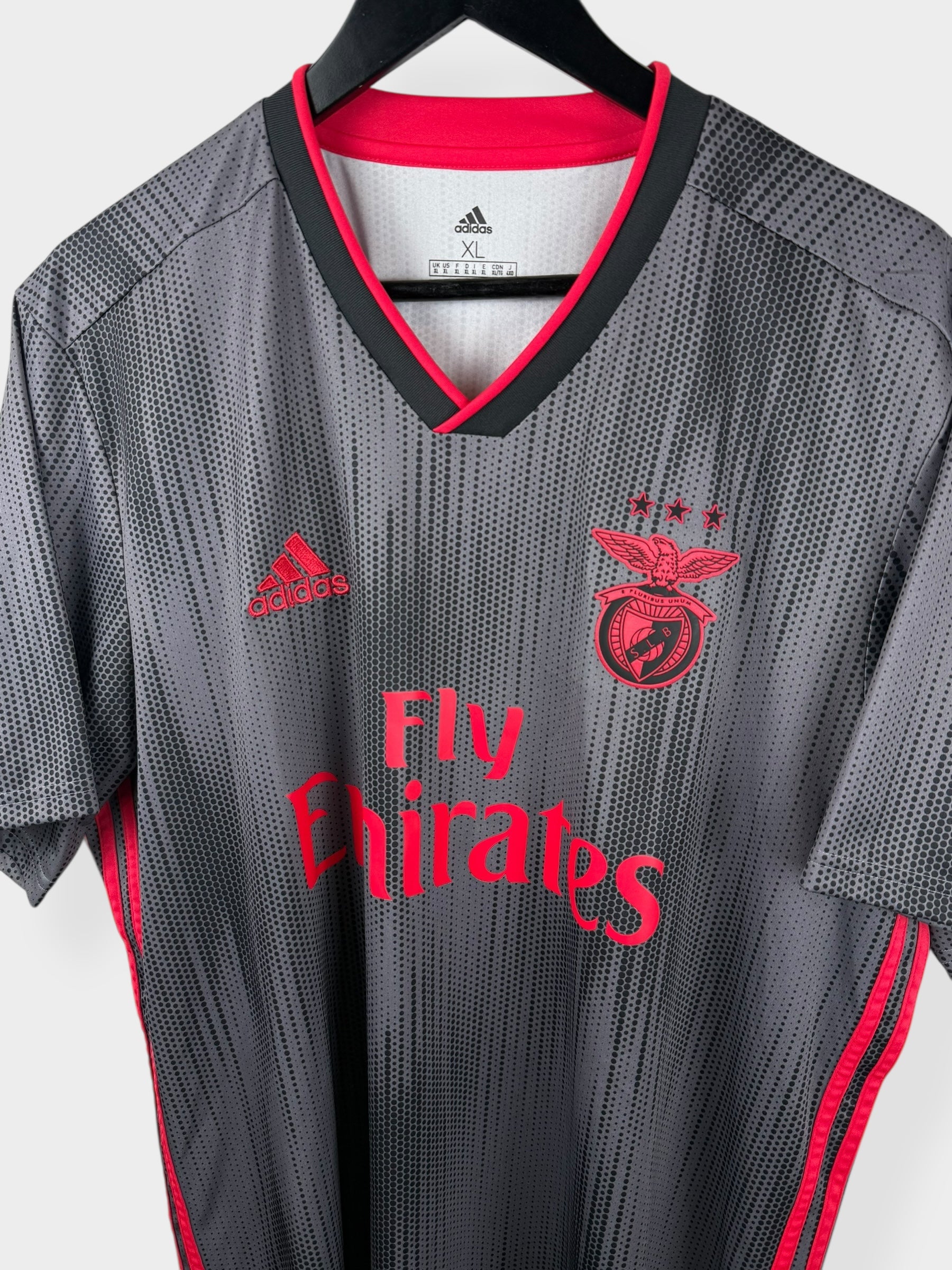2019-20 BENFICA AWAY SHIRT XL - Authentic Football Club