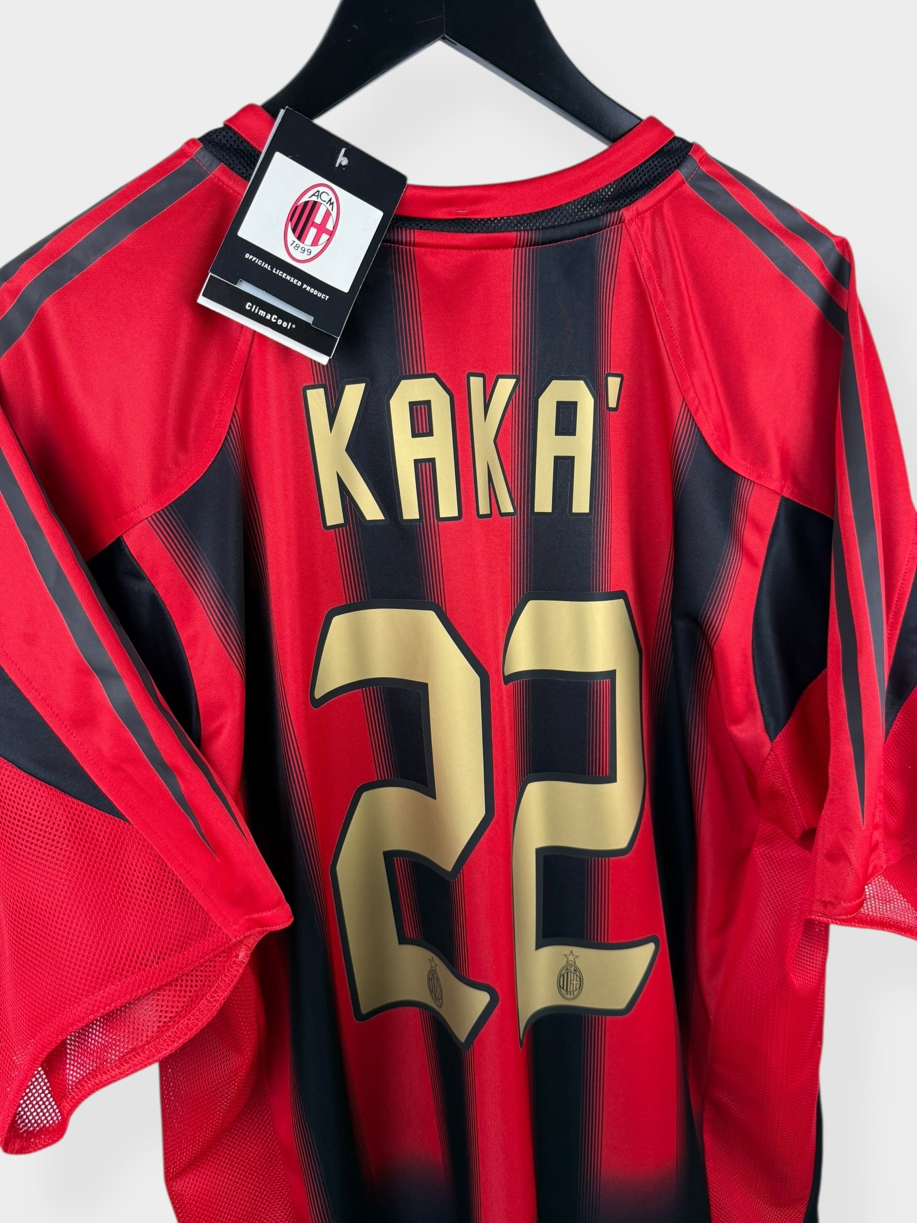 2004-05 AC MILAN HEIMTRIKOT KAKA #22 L