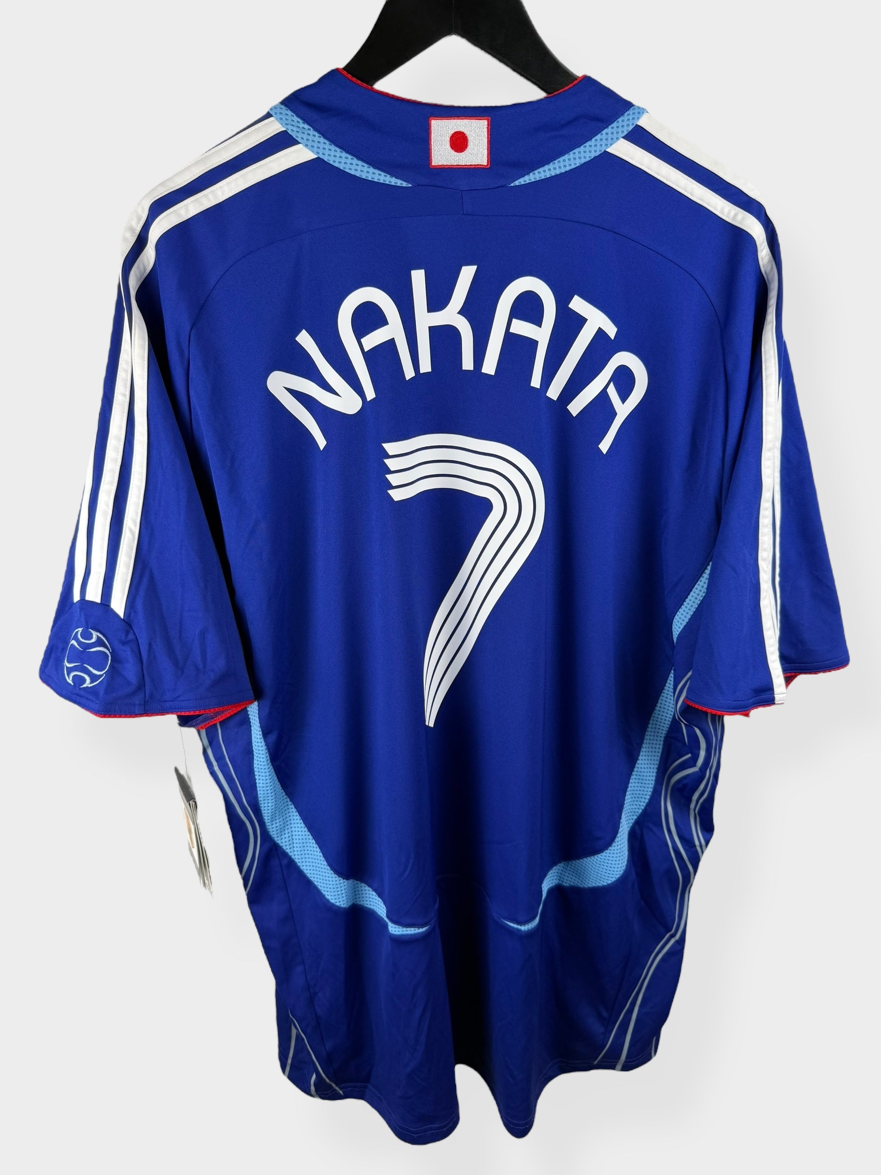 2006-08 JAPAN HOME SHIRT NAKATA #7 XXL - Authentic Football Club