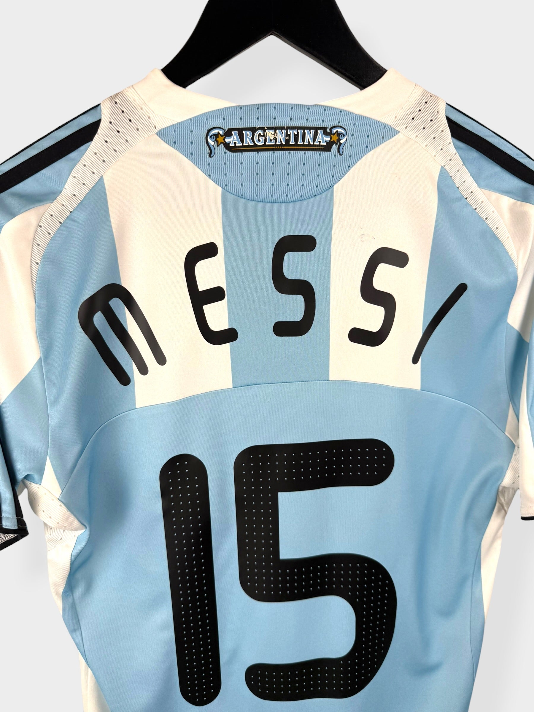 2007-09 ARGENTINIË THUISSHIRT MESSI #15 S
