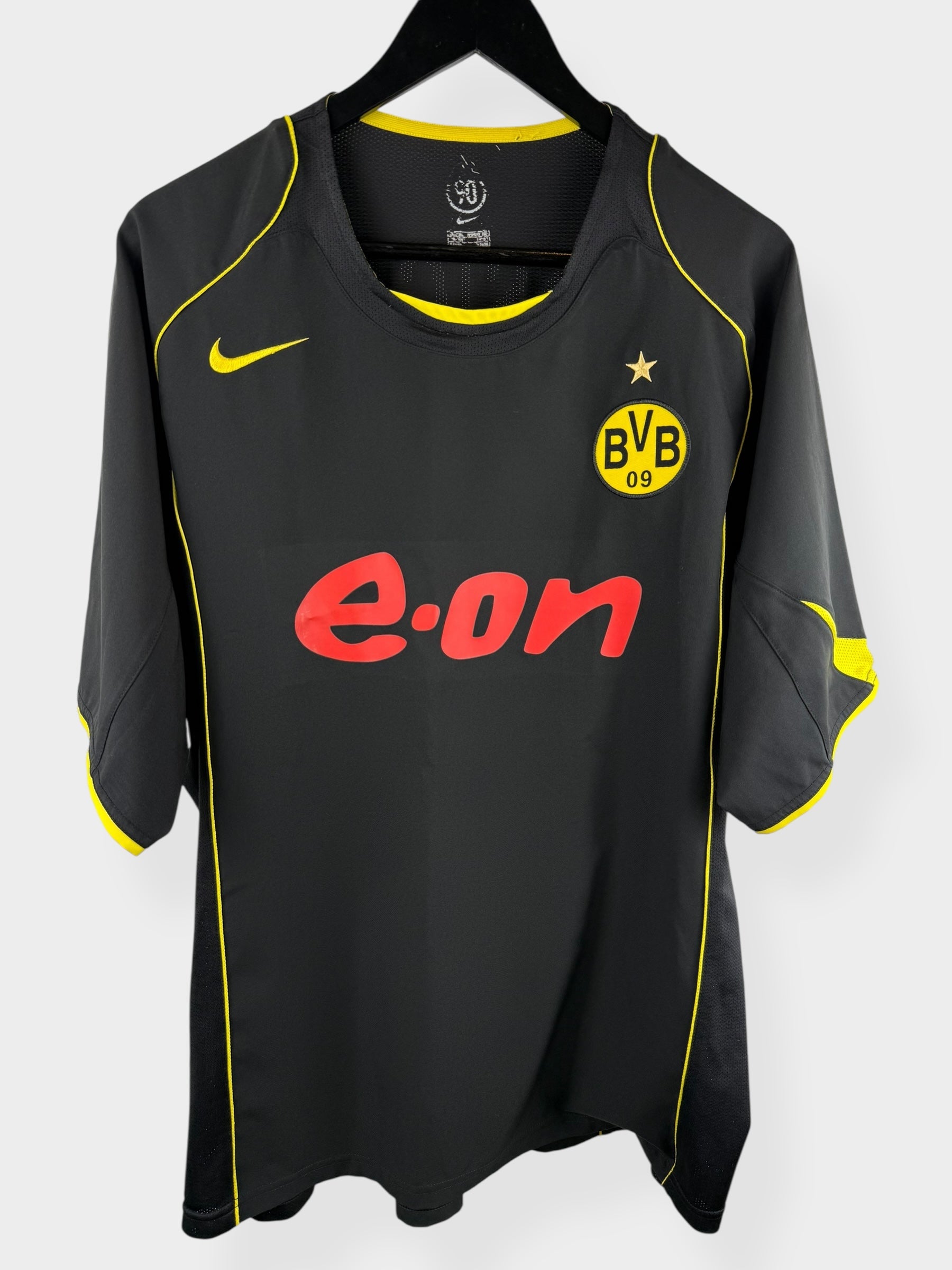 2004-05 BORUSSIA DORTMUND AUSWÄRTSTRIKOT ROSICKY #10 XL