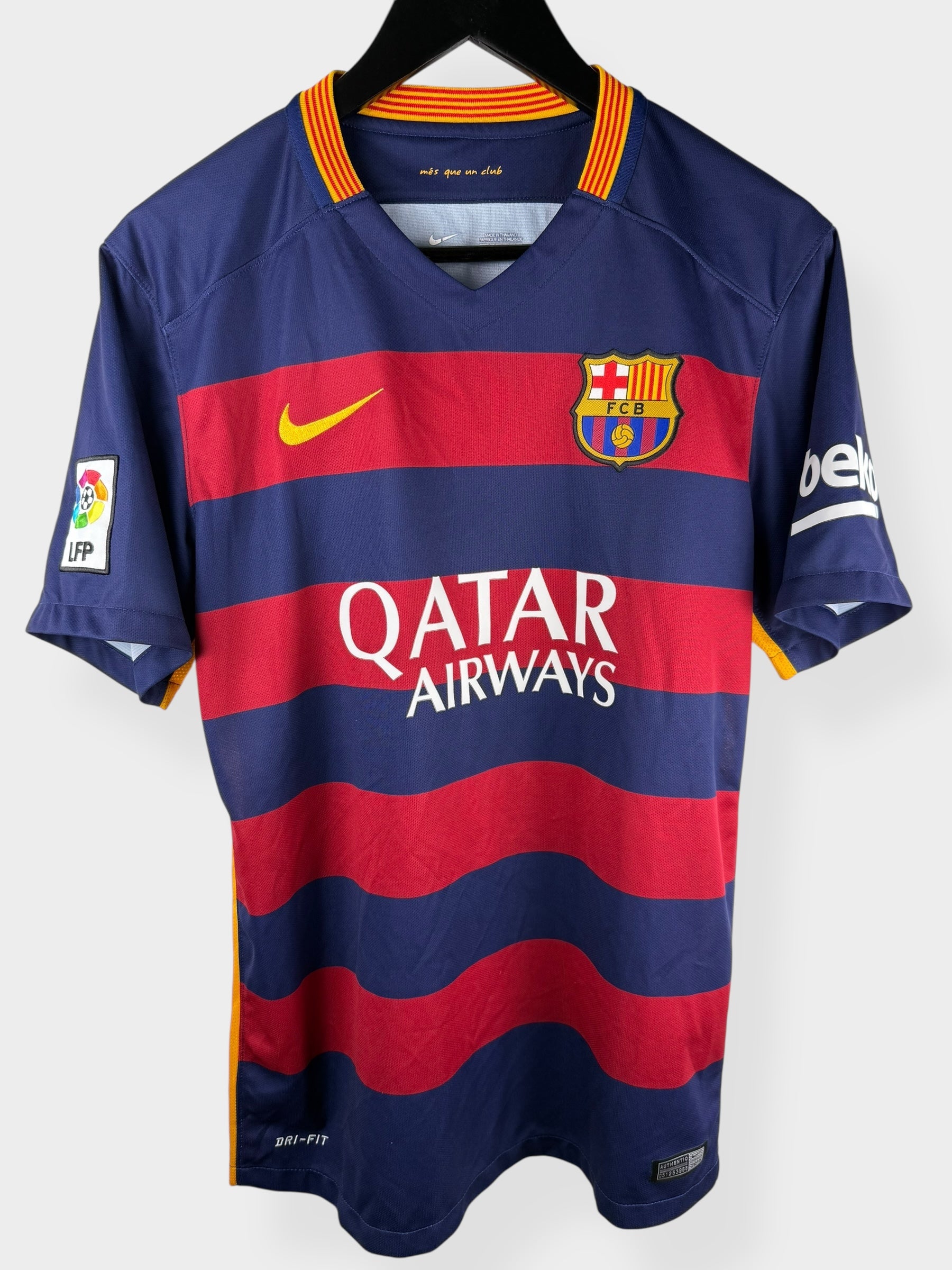 2015-16 BARCELONA HOME SHIRT MESSI #10 M