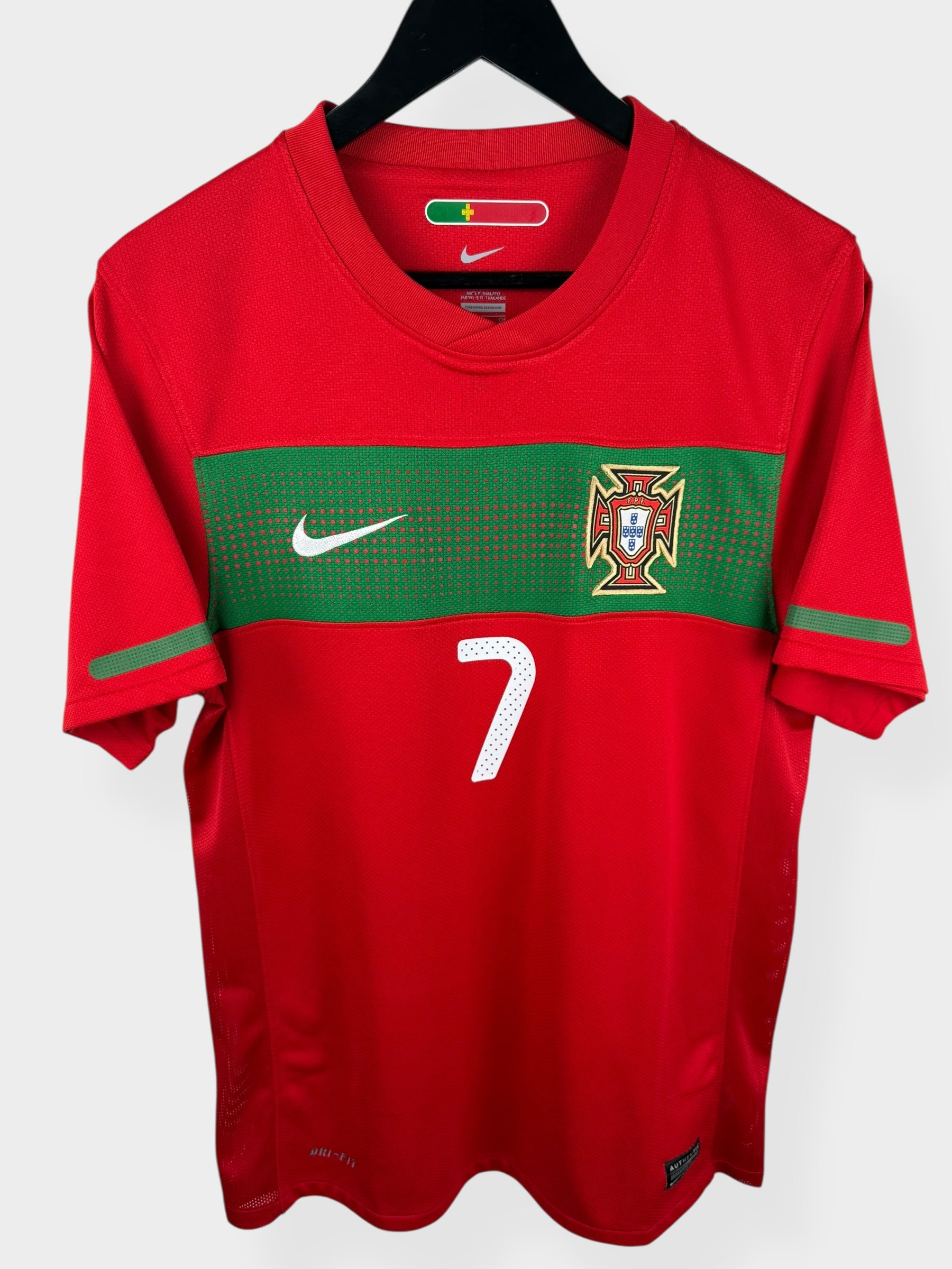 2010-11 PORTUGAL HOME SHIRT RONALDO #7 S
