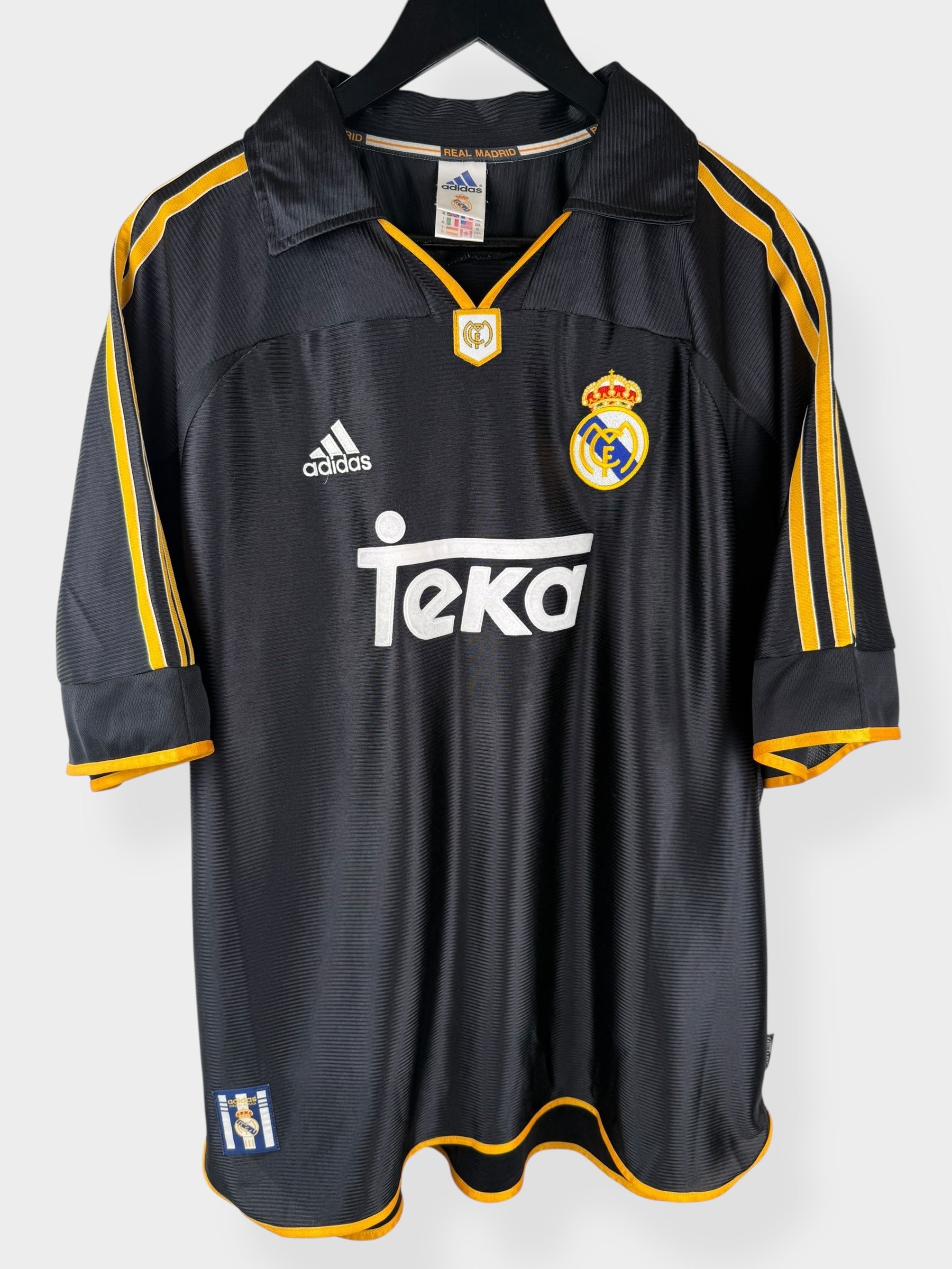 1999-00 REAL MADRID AWAY SHIRT XL