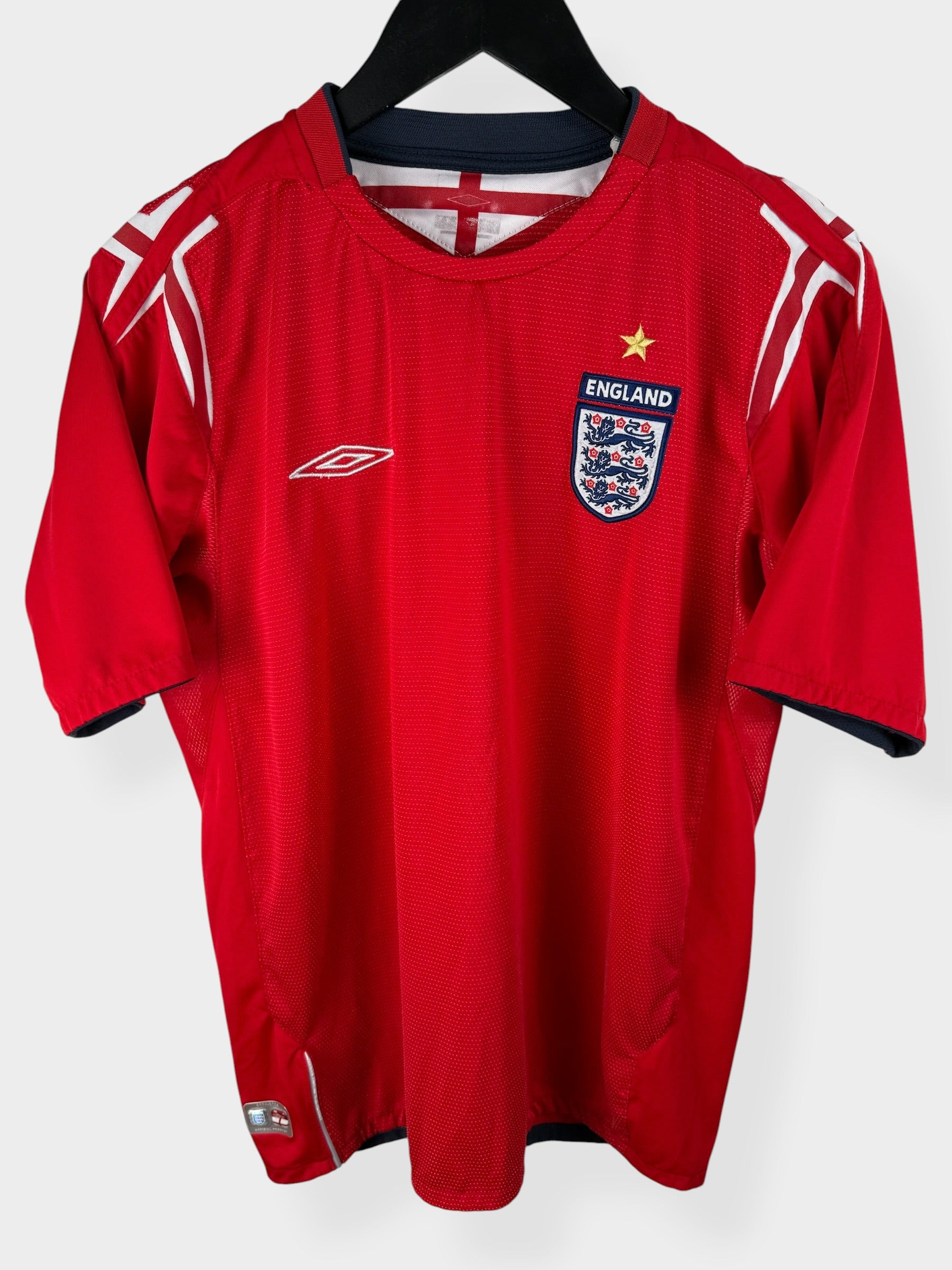 2004–06 ENGLAND AUSWÄRTSTRIKOT M