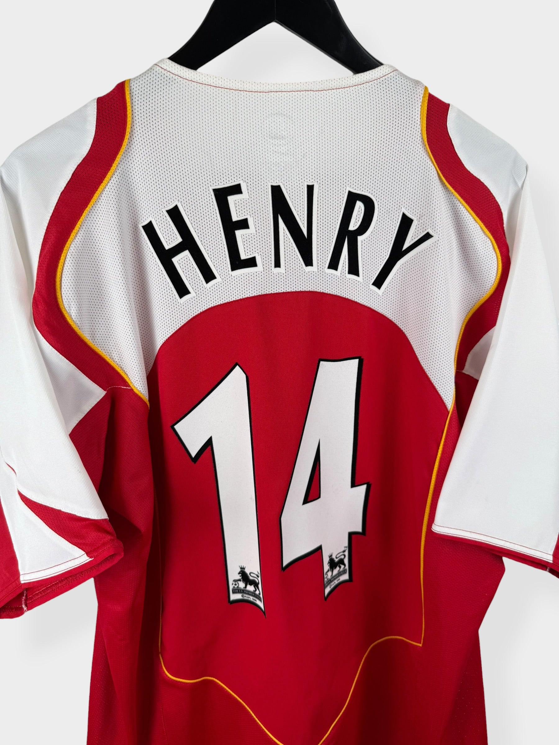 MAILLOT DOMICILE ARSENAL 2004-05 HENRY #14 XL