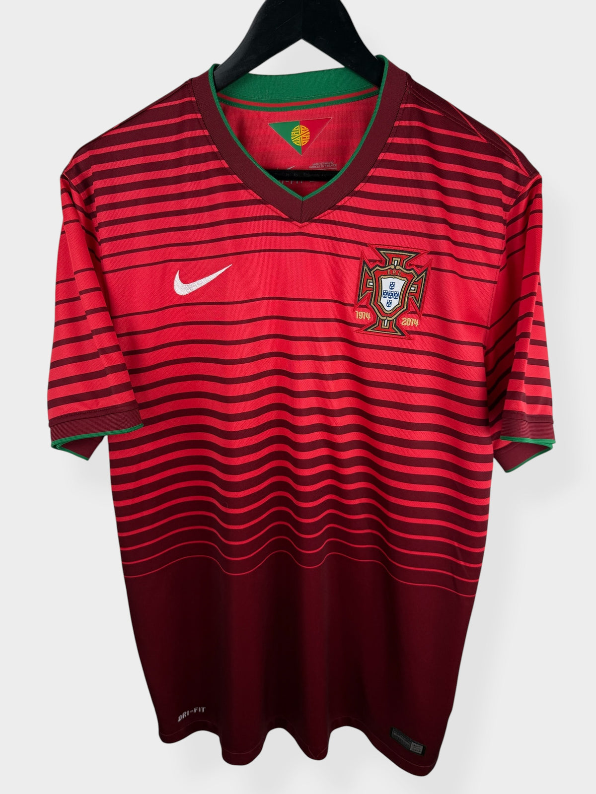 2014-15 PORTUGAL HOME SHIRT L