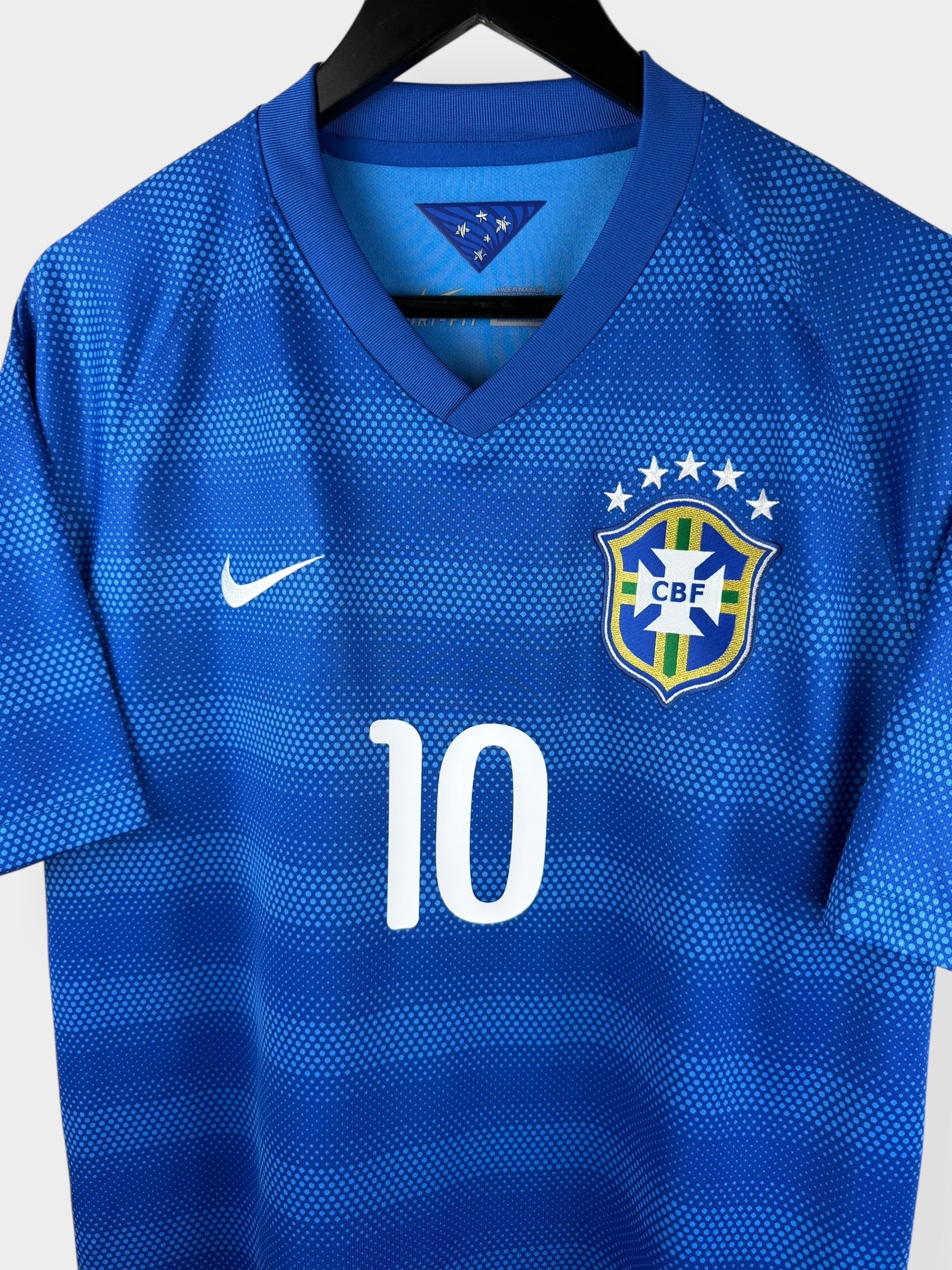 2014-15 BRASILIEN AUSWÄRTSTRIKOT NEYMAR JR #10 L
